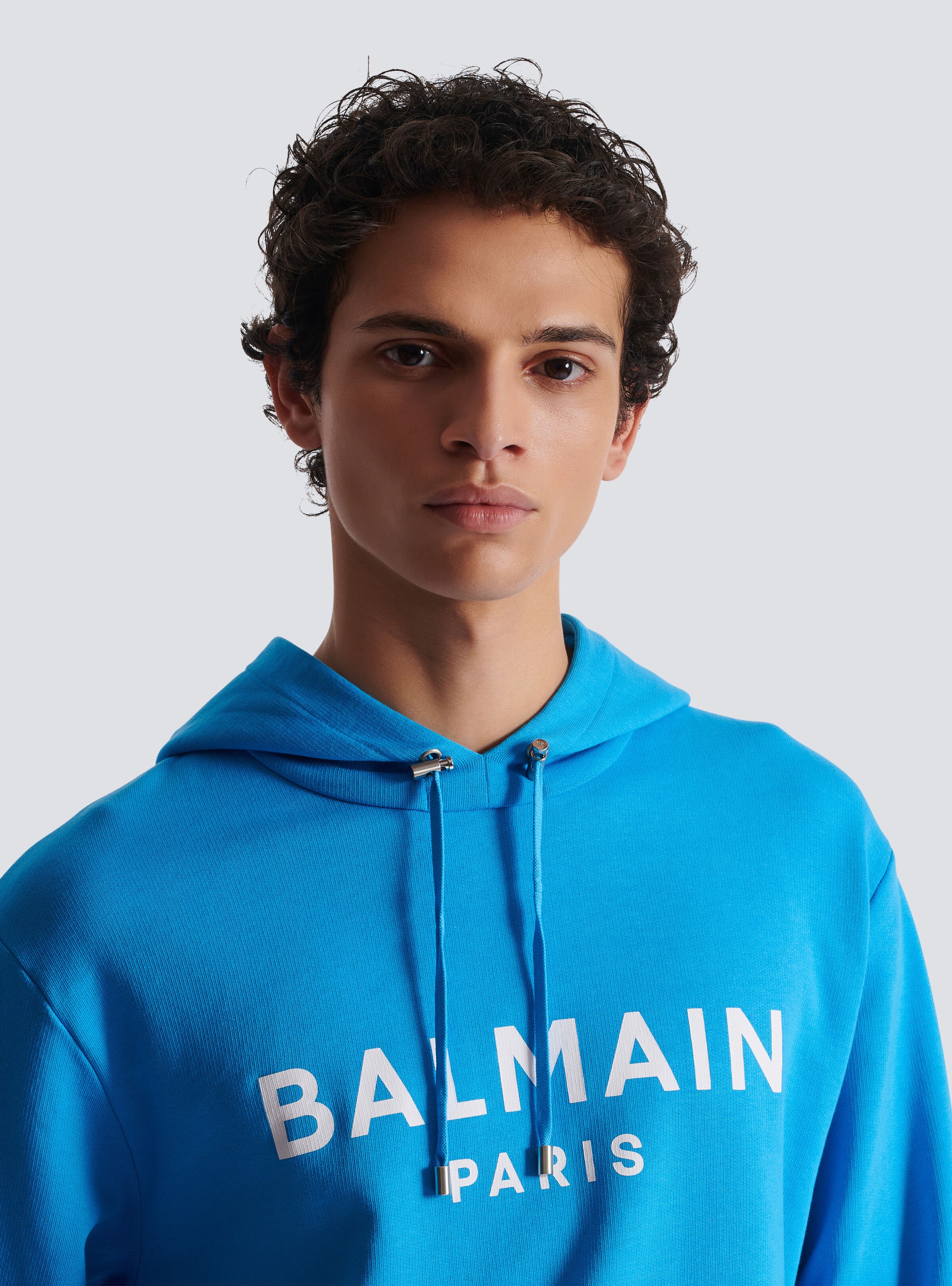 Printed Balmain Paris hoodie - 7