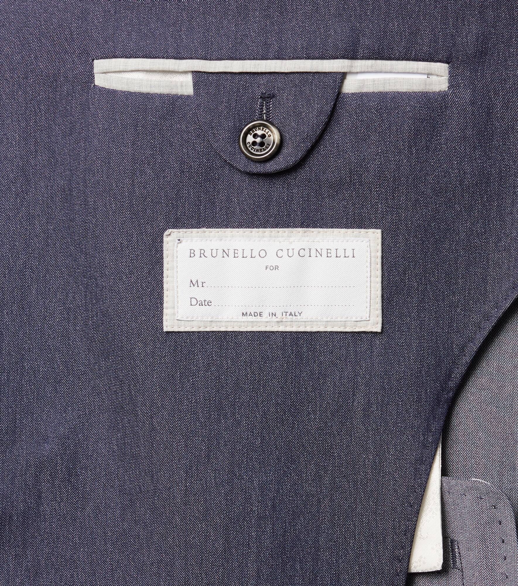 Wool, hemp, and silk suit jacket - 8
