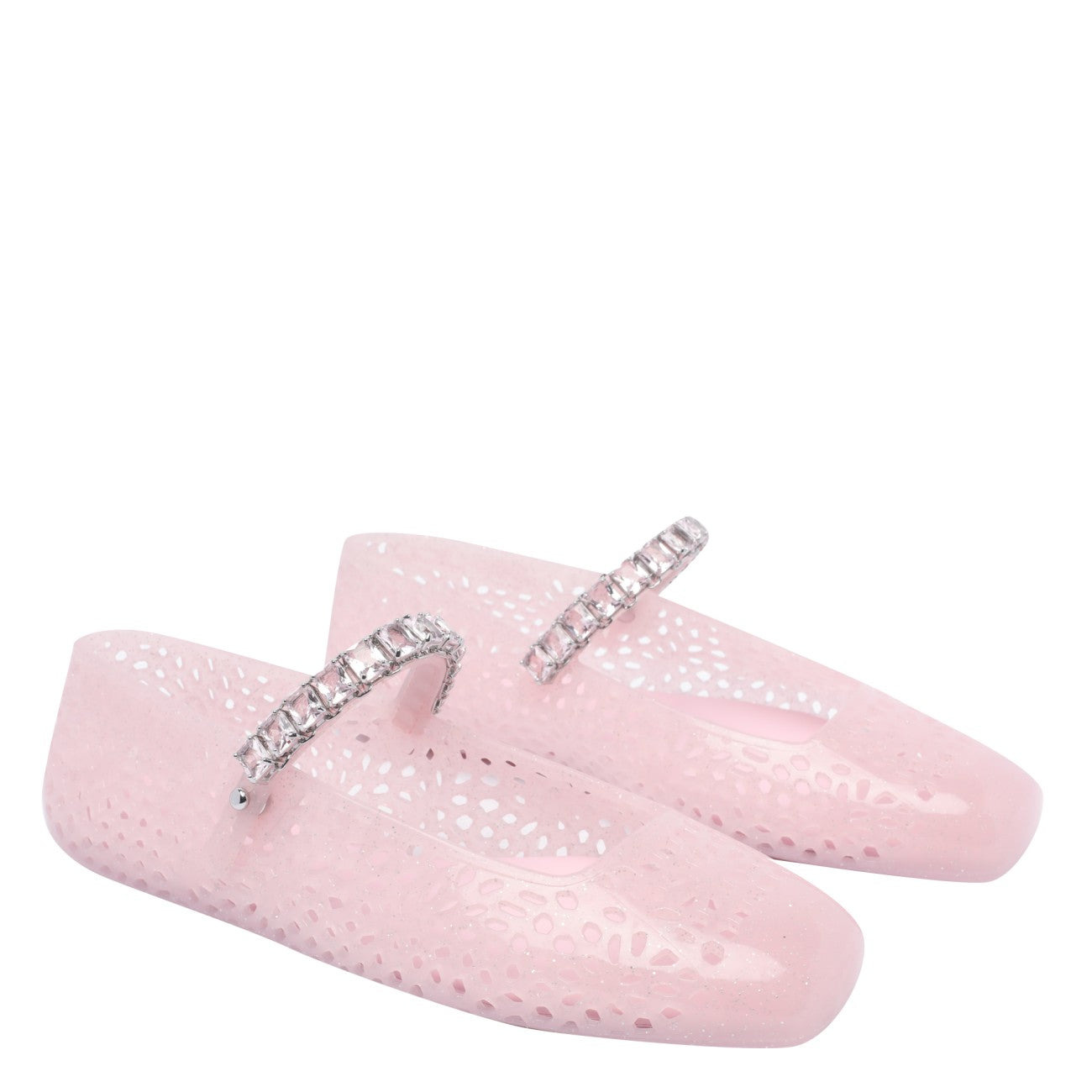 Jimmy Choo Women The Jelly Flats - 2