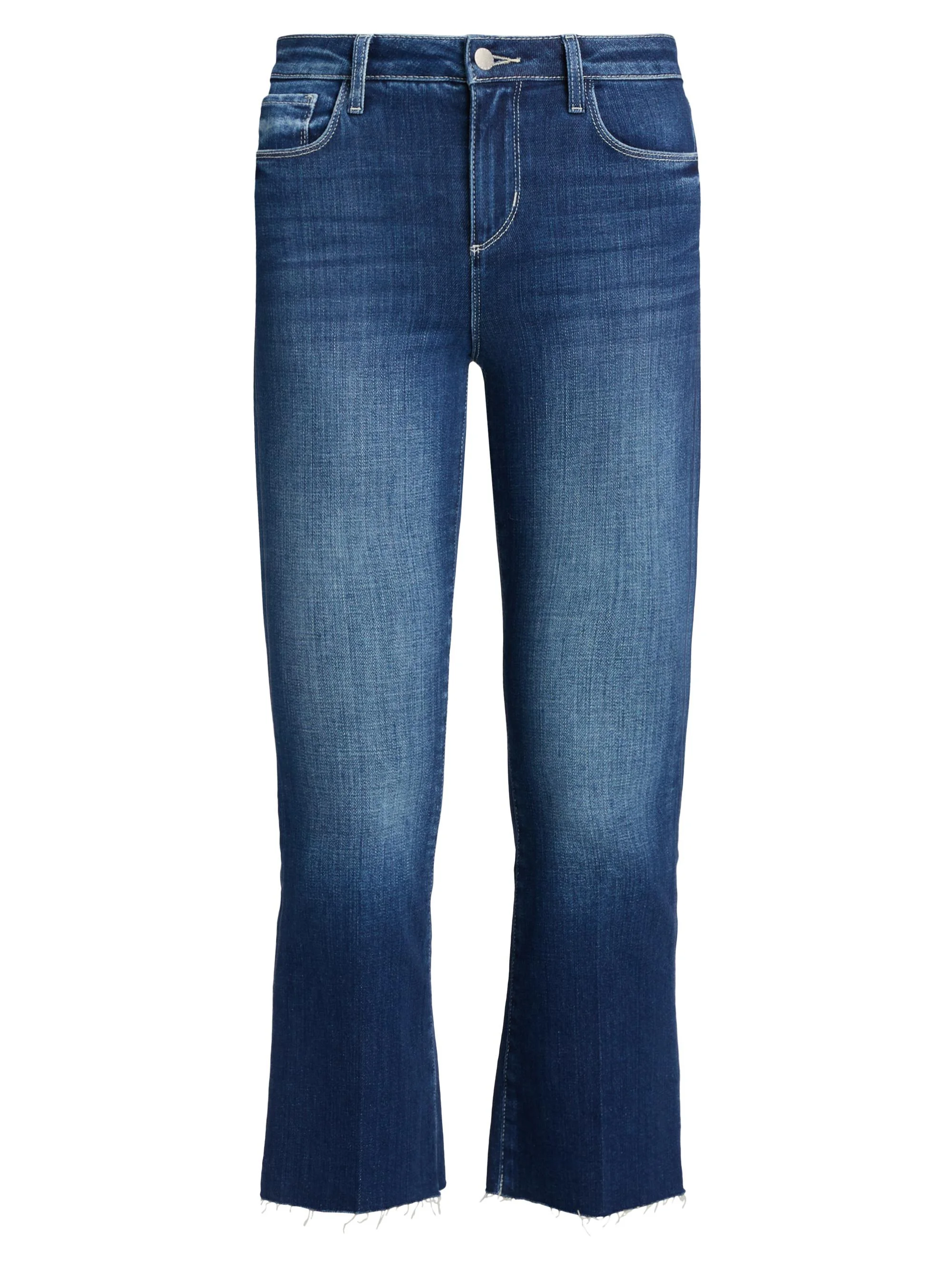 Women's Kendra High-Rise Crop Flare Jeans - Delany - 1