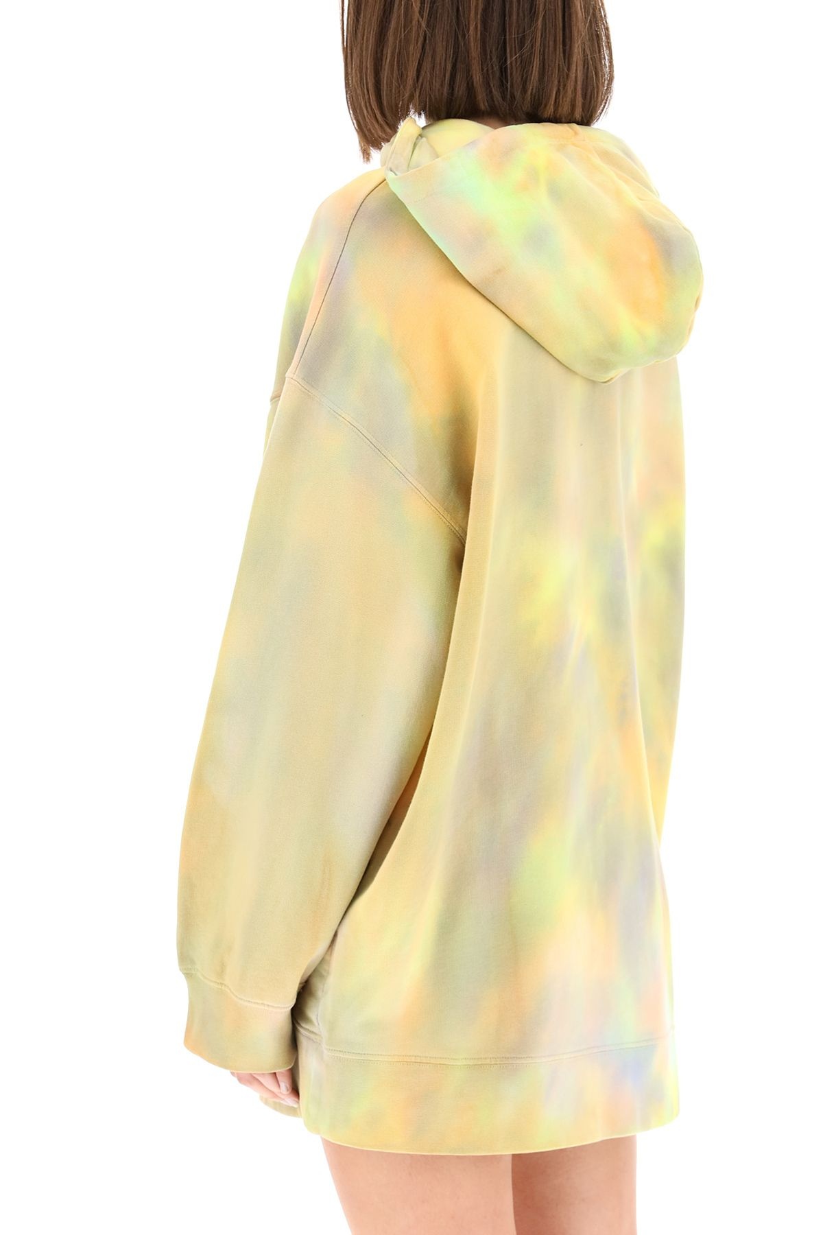 HOODIE WITH TIE-DYE MOTIF - 4