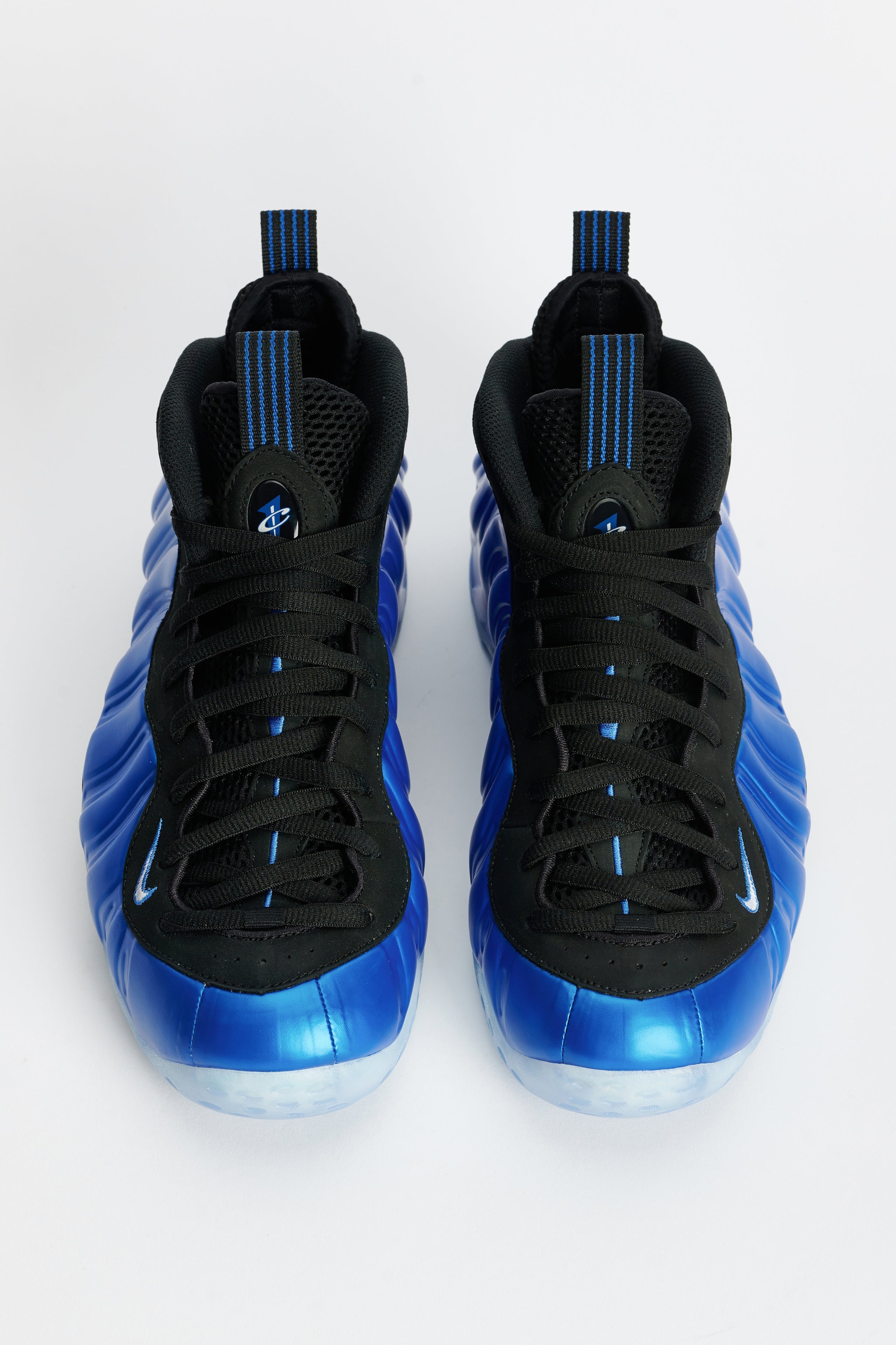 NIKE AIR FOAMPOSITE ONE DK NEON ROYAL / WHITE - 5