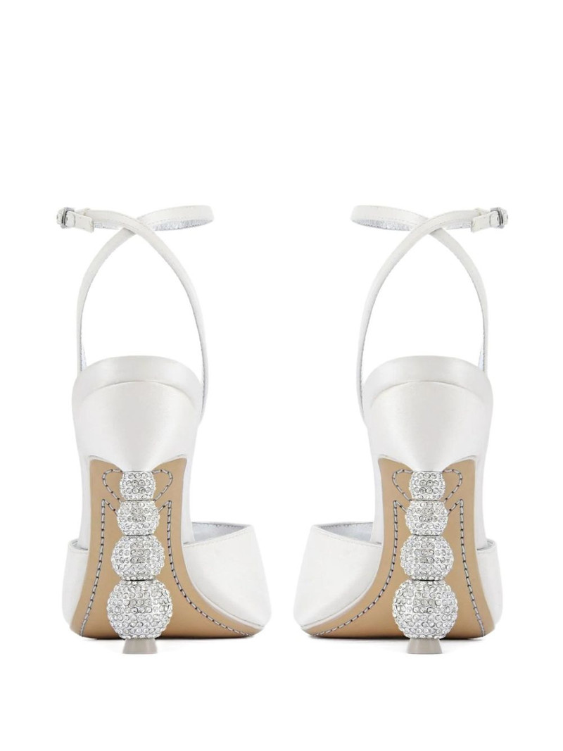 100mm Natalia crystal sandals 3