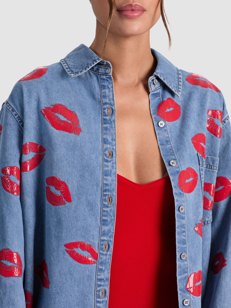 FINELY OVERSIZED BUTTON DOWN 5