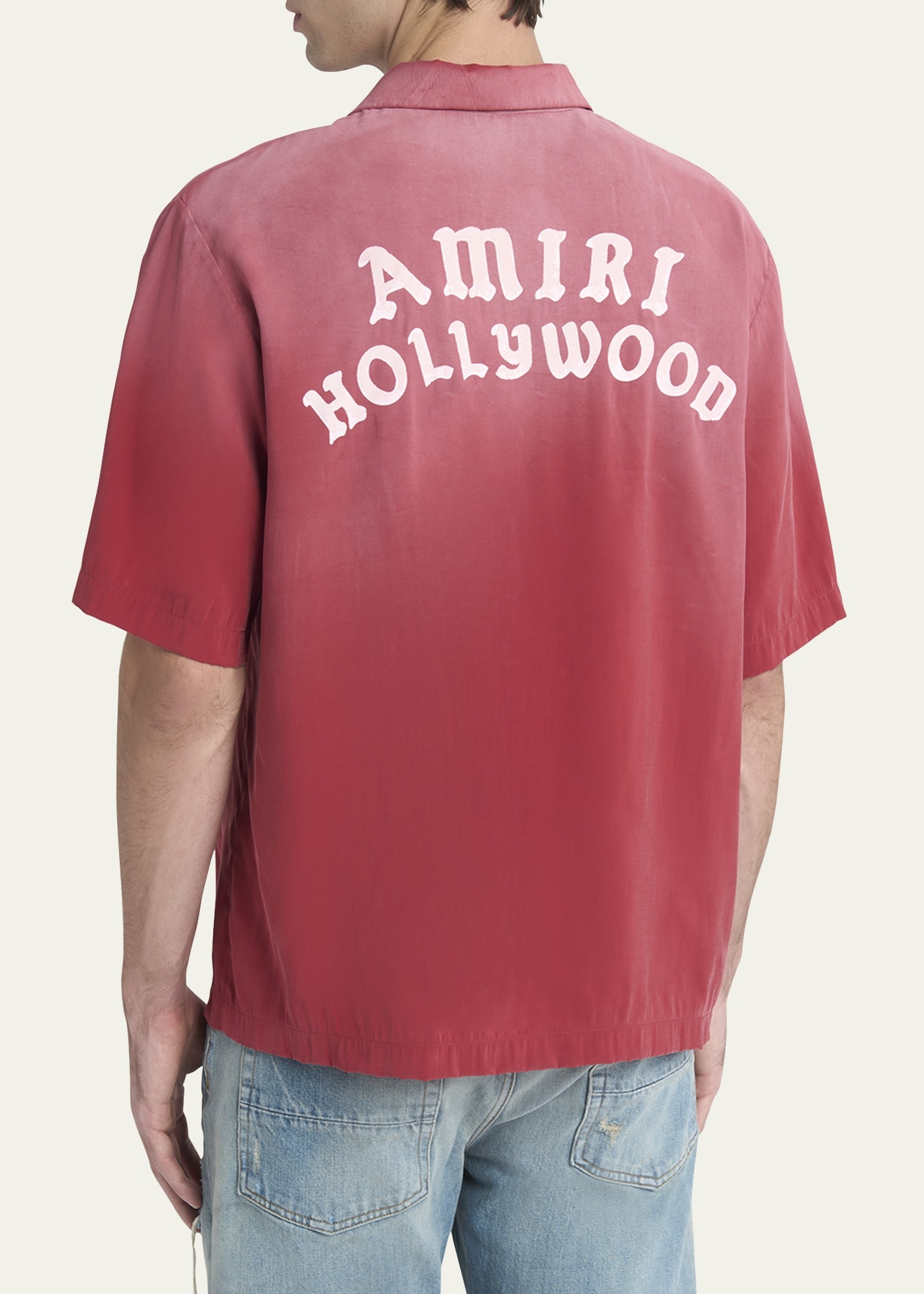 Men's Hollywood Logo Bowling Shirt - 3