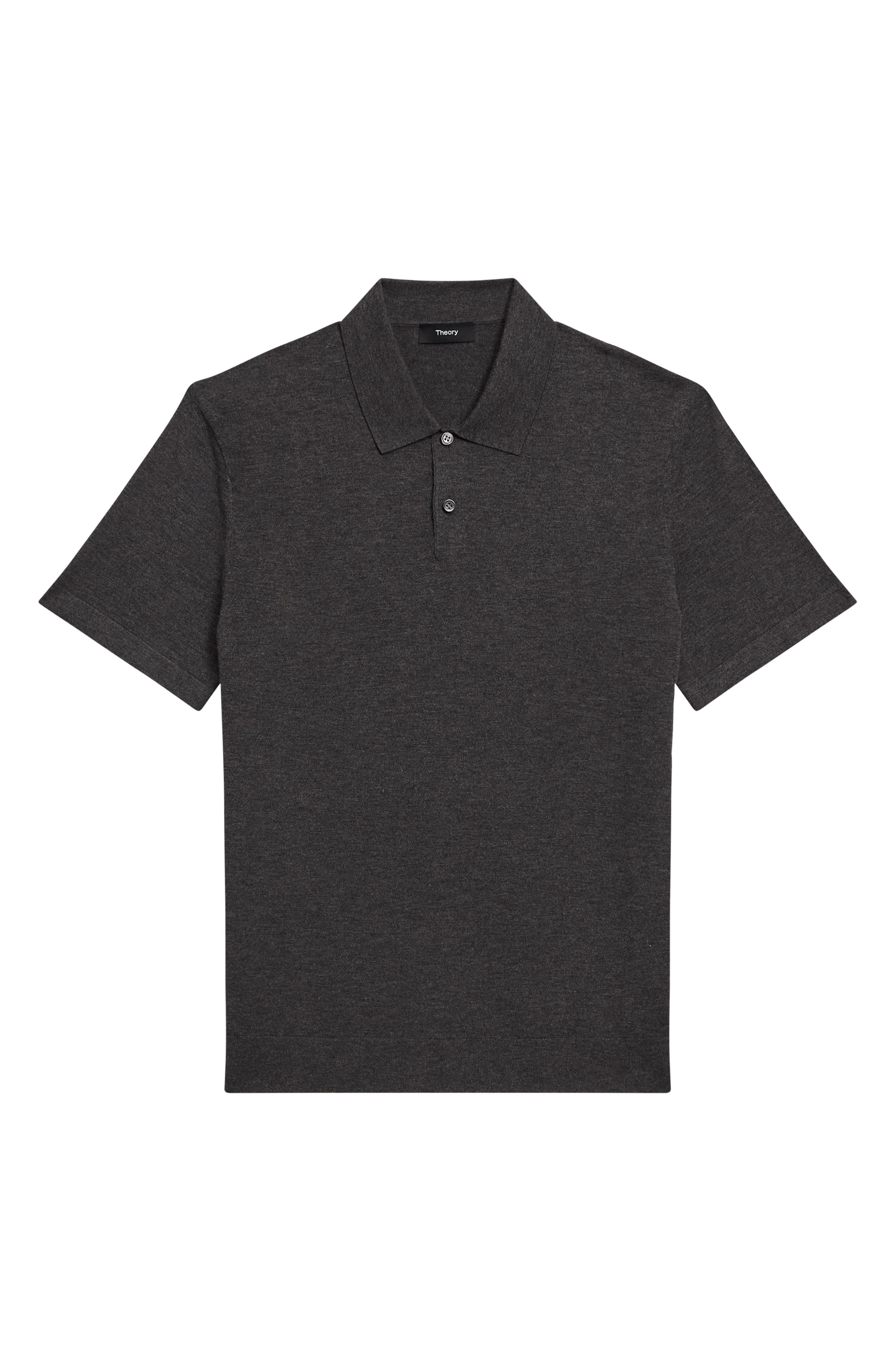 Theory Goris Performance Polo in Pestle Melange at Nordstrom - 4