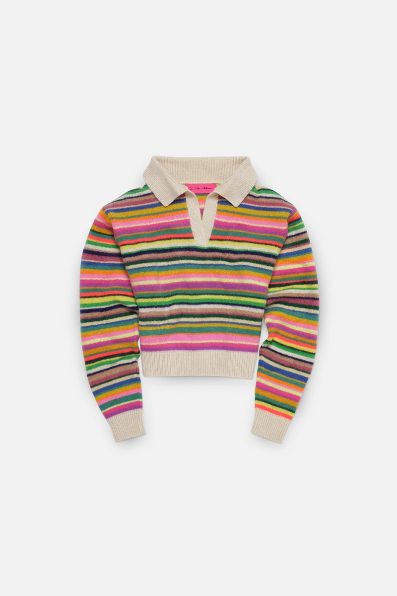 ULTRA STRIPE HENLEY 1