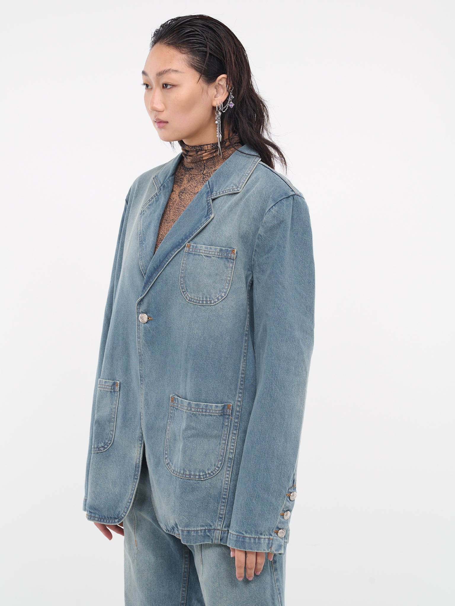 Denim Blazer - 2