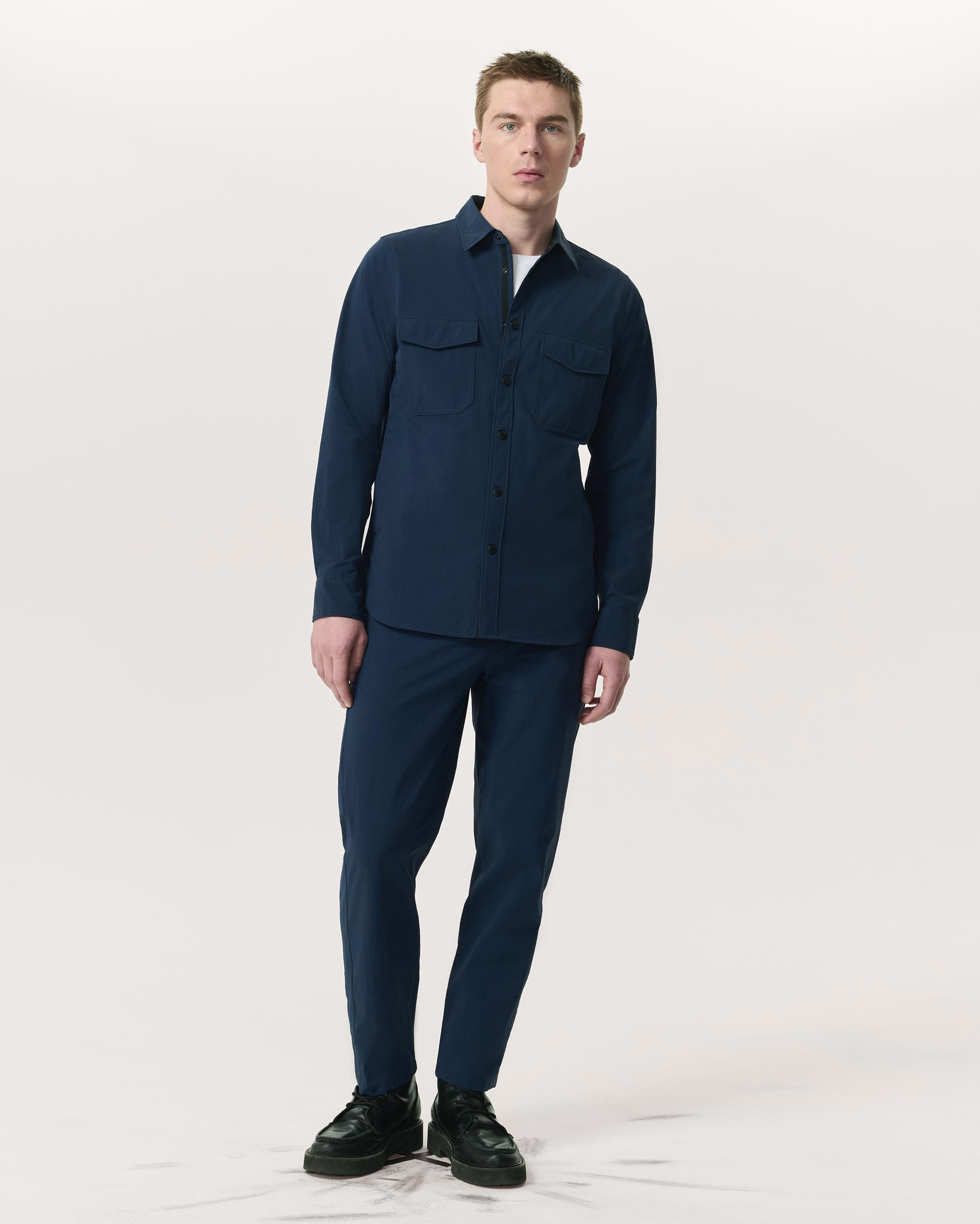 Stretch Nylon CPO Overshirt - 4