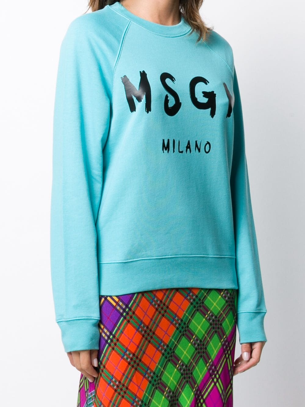 logo print sweatshirt - 3