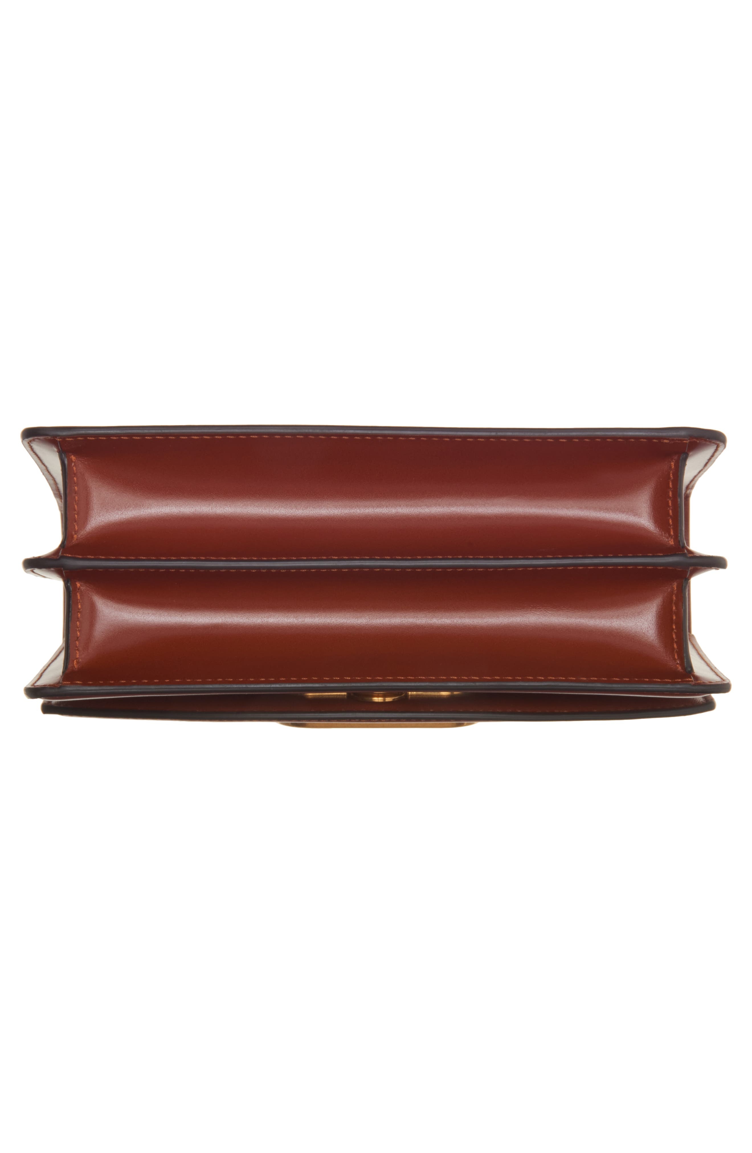 Valentino Garavani Small Vain VLOGO Leather Shoulder Bag in Wuc Dark Brandy at Nordstrom - 6
