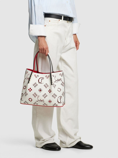 Christian Louboutin Small Cabarock leather tote bag outlook