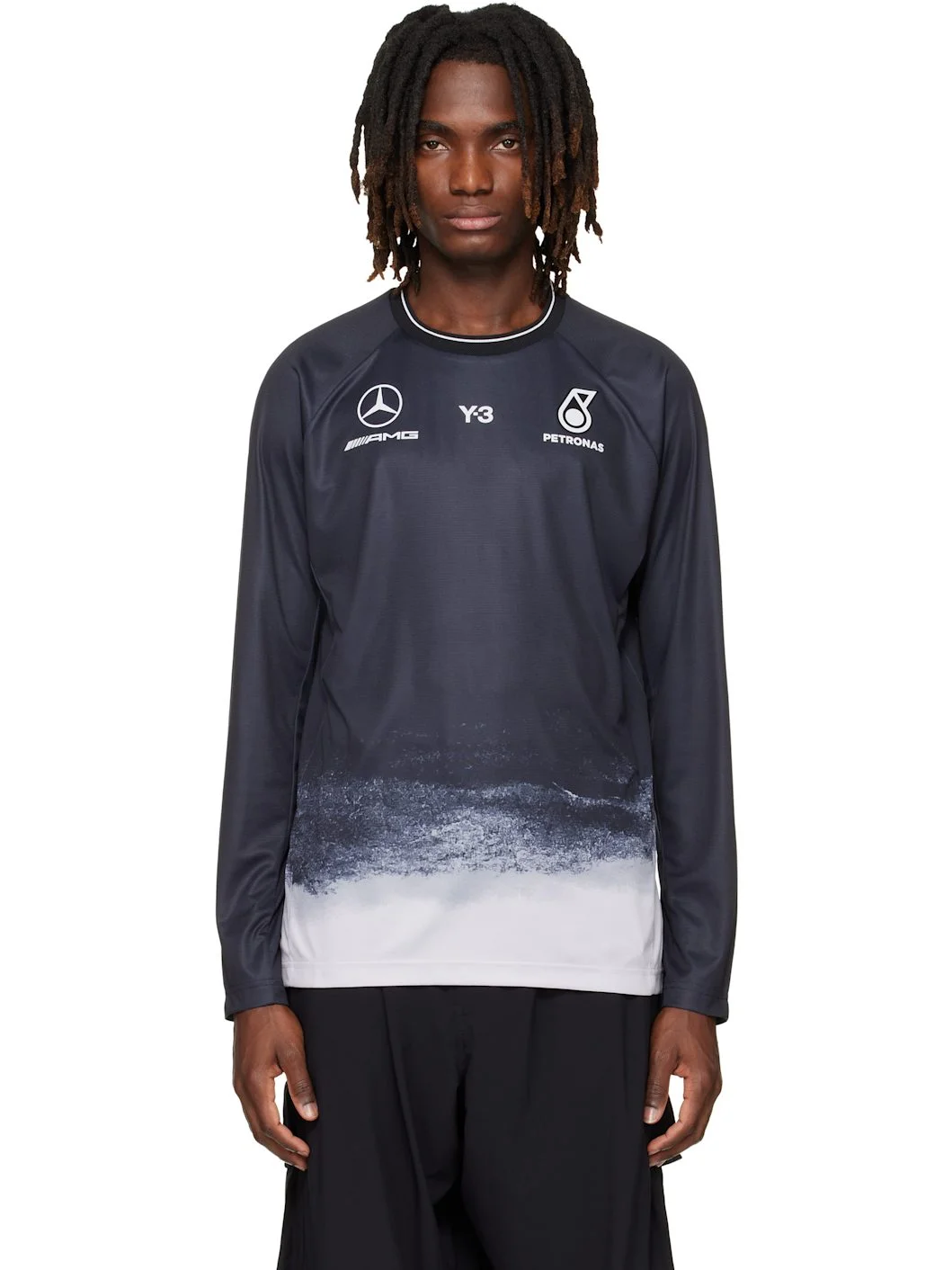 Black Mercedes-AMG F1 Edition Mechanics Jersey T-shirt - 1
