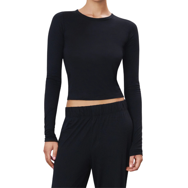 ÉTERNE Crewneck L/S T-Shirt outlook