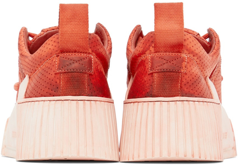 Boris Bidjan Saberi SSENSE Exclusive Red Bamba 2.1 Sneakers outlook