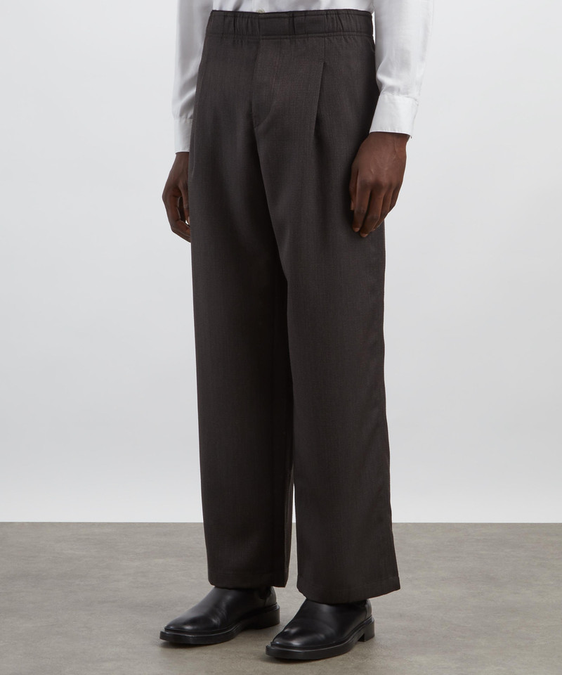 Our Legacy Leisure Havana Brown Twill Trousers outlook