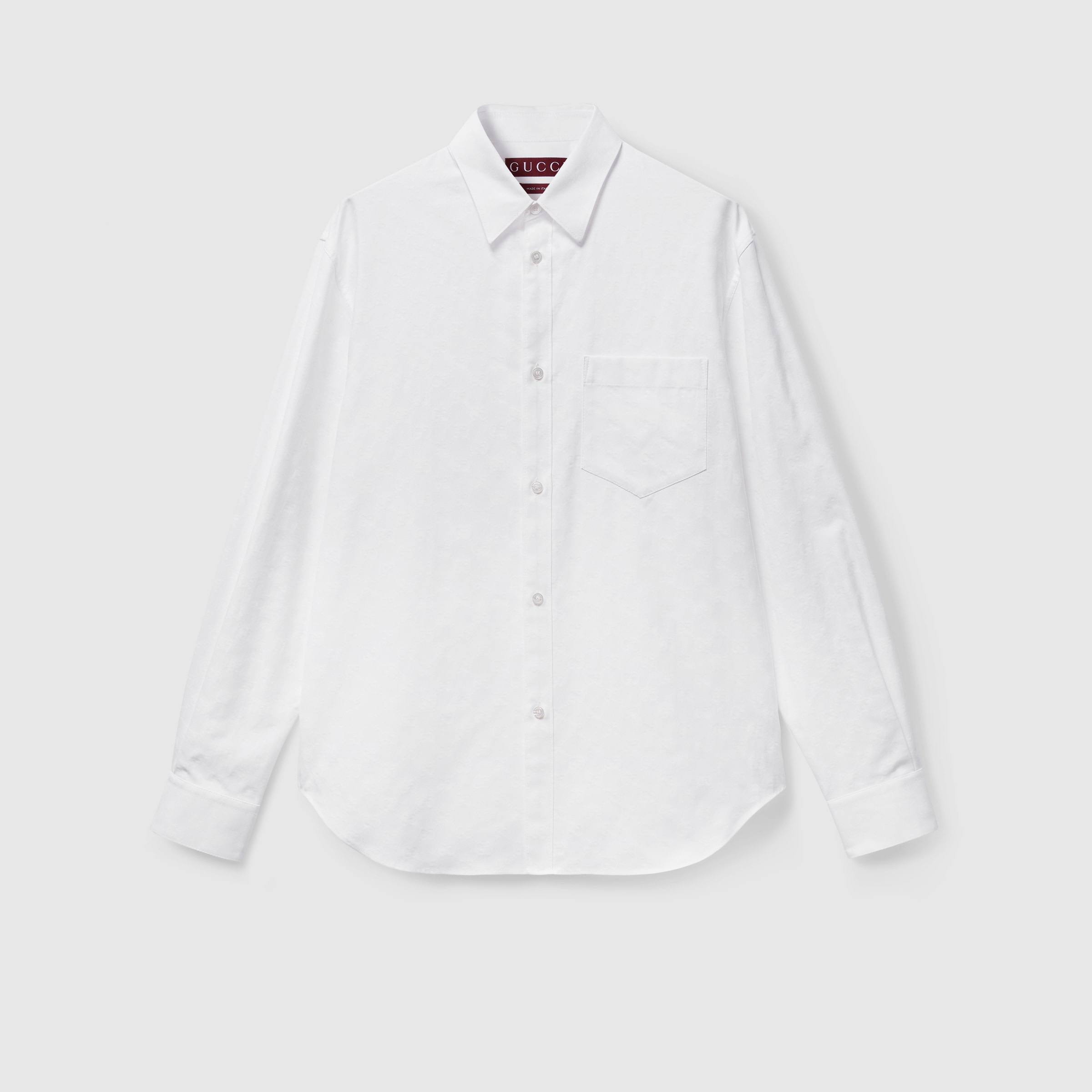 GG Oxford cotton shirt - 1