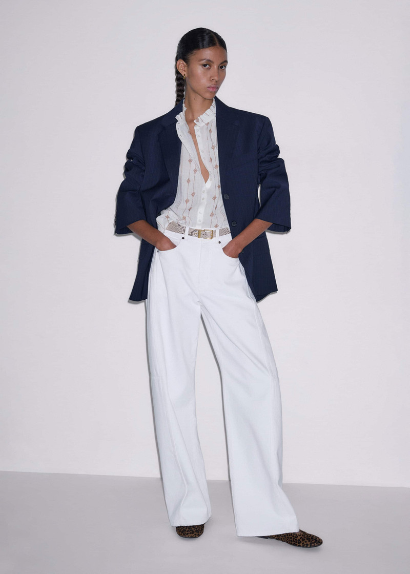 Turn-Up Cuff Blouse 3