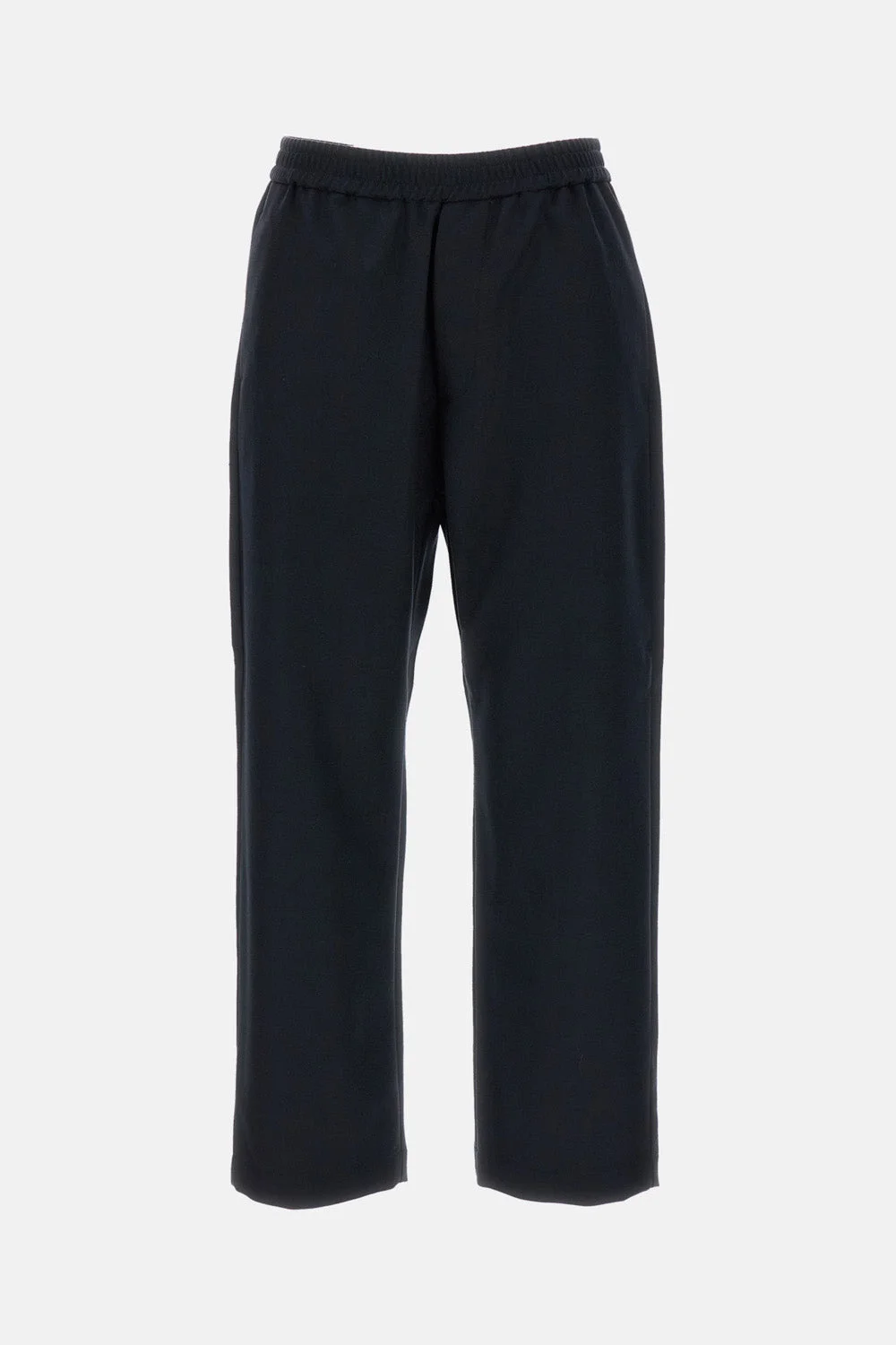 ALFONSO STRETCH WOOL FLANNEL SLIM PANTS - 1