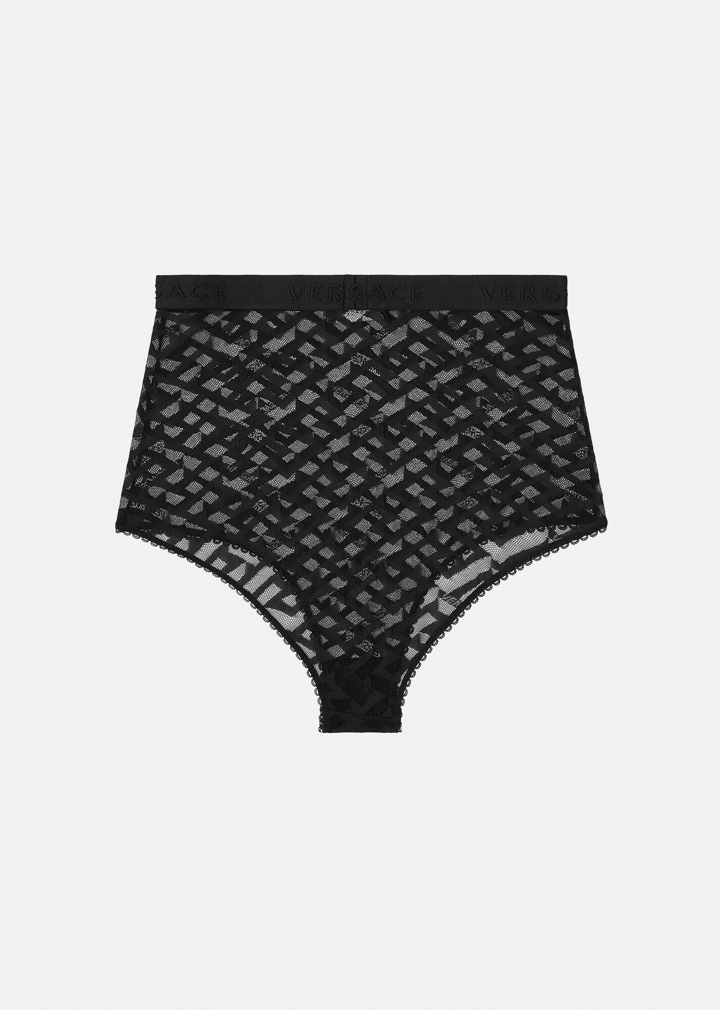 High Waisted La Greca Briefs - 4