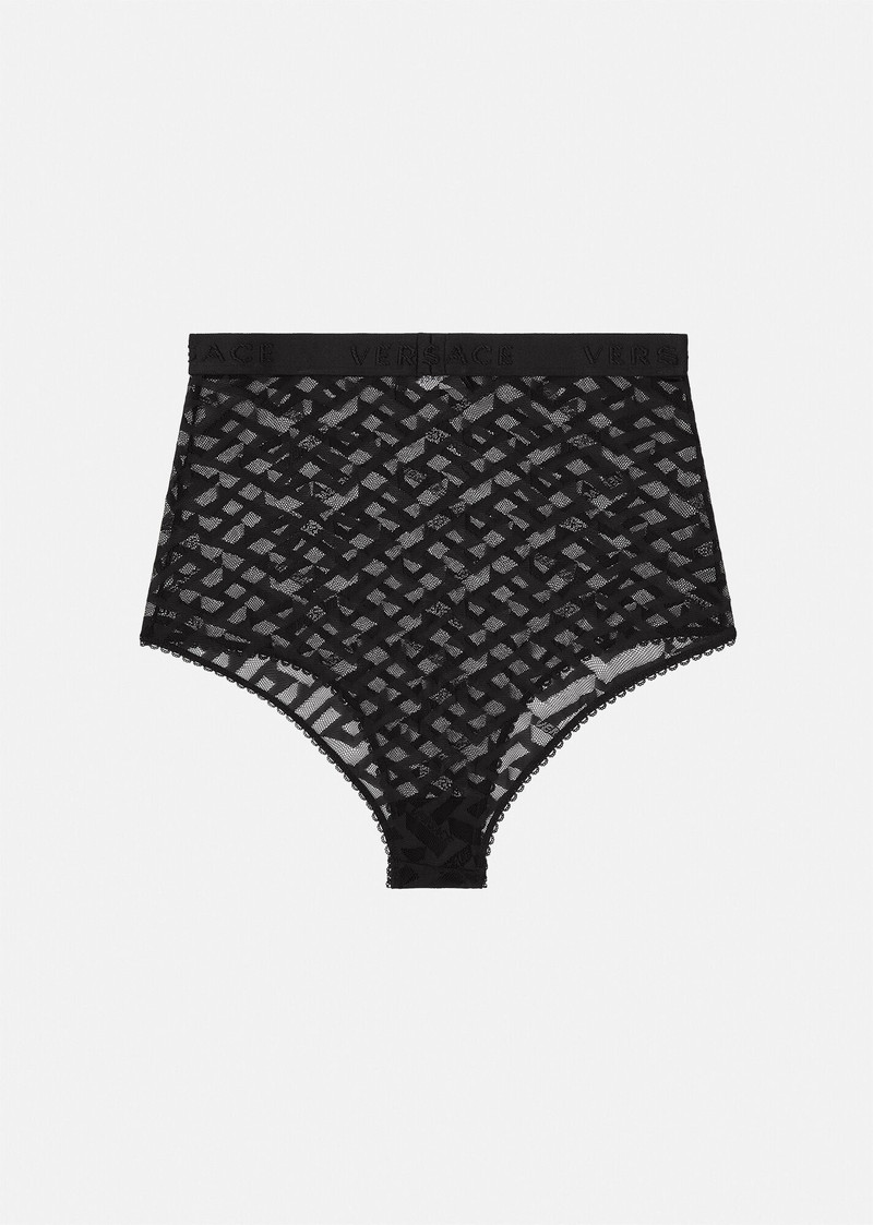 High Waisted La Greca Briefs 4