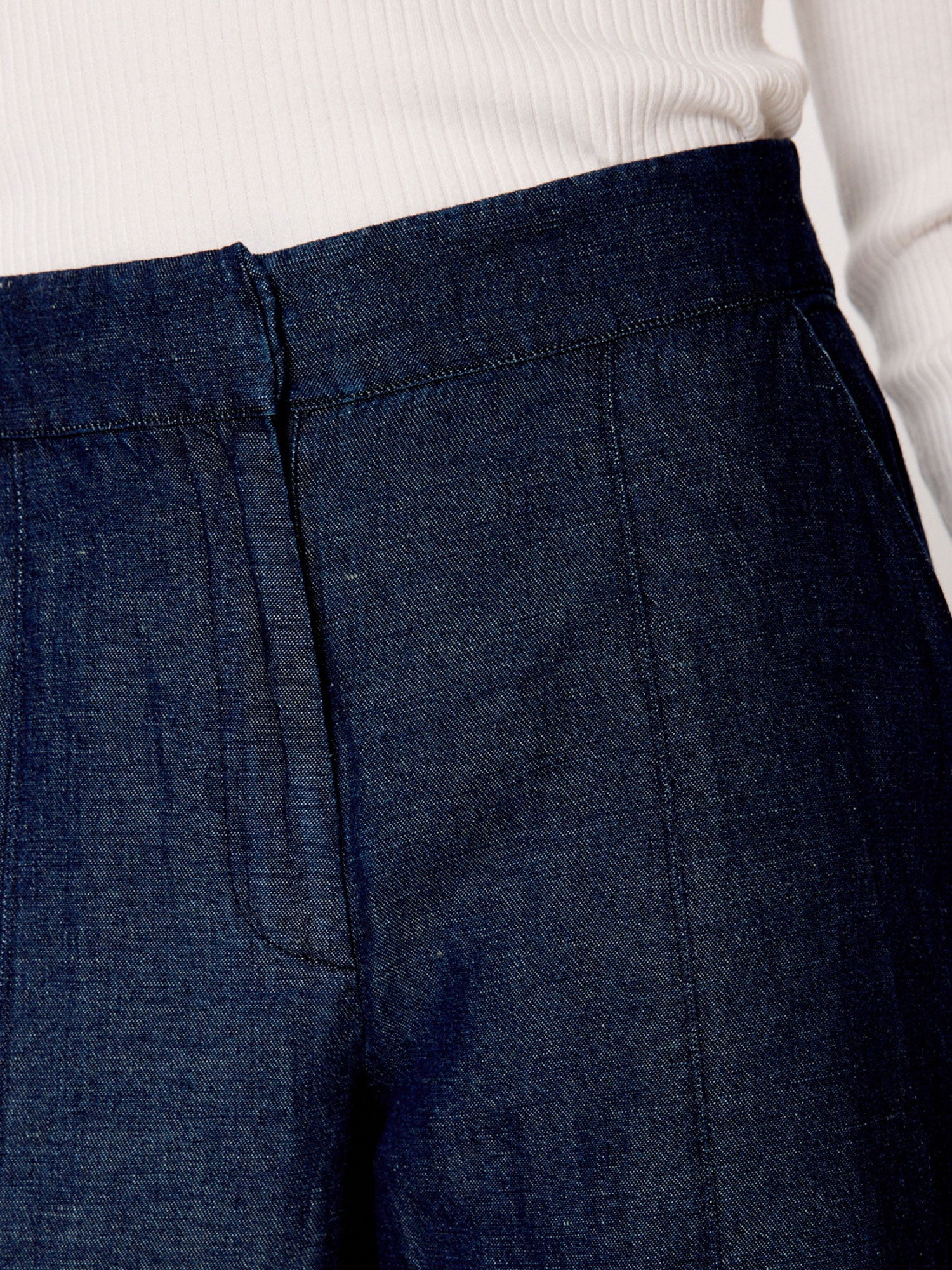 The Odele Denim Pant - 5