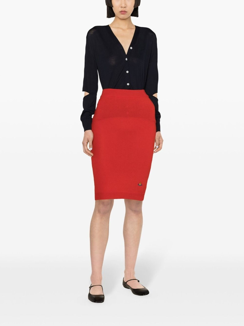 Vivienne Westwood Bea knitted skirt outlook