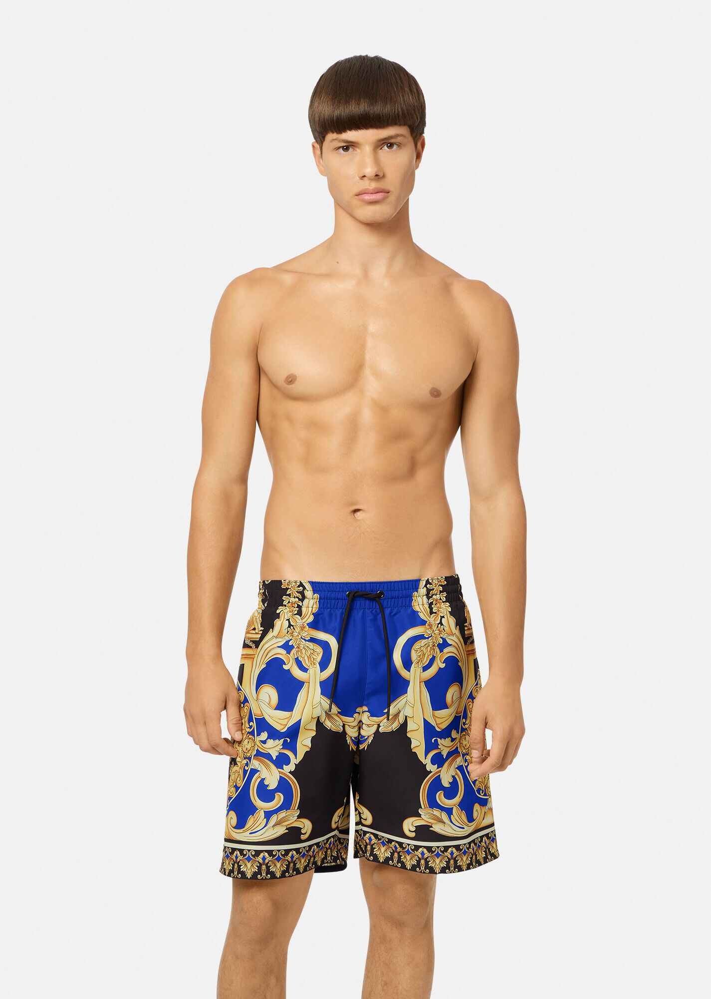 Le Pop Classique Print Mid-Length Swim Shorts - 2
