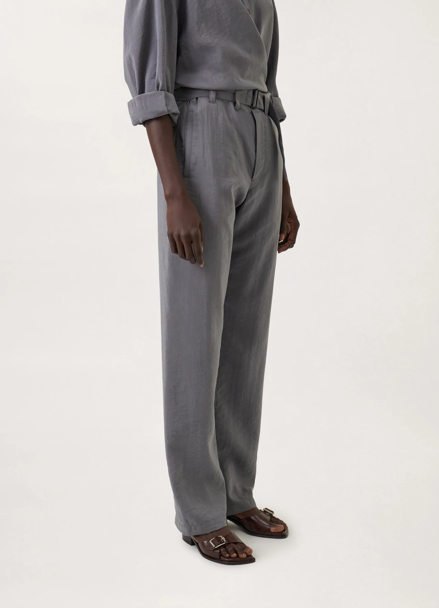 SOFT BELTED PANTS
DRY SILK - 4