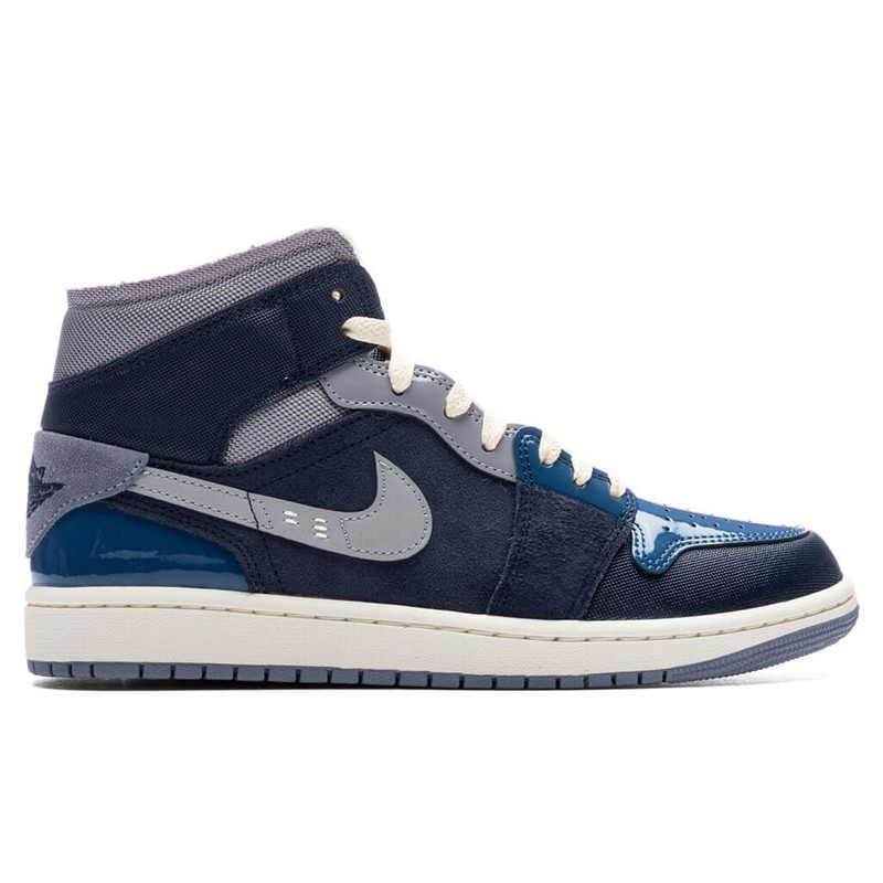 AIR JORDAN 1 MID SE CRAFT - OBSIDIAN/ASHEN SLATE/FRENCH BLUE - 1