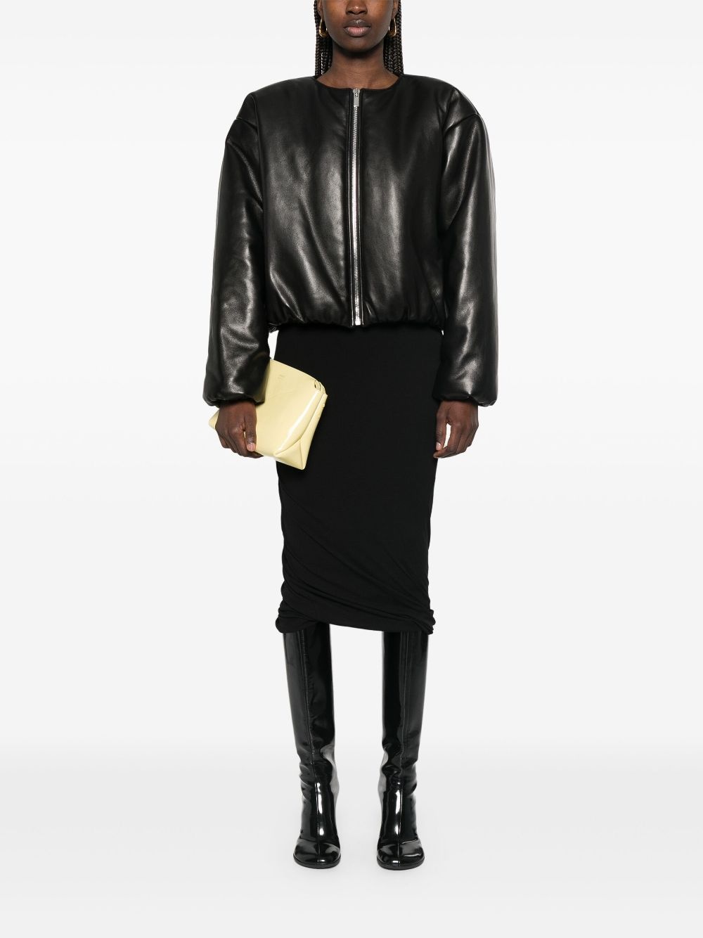crepe midi skirt - 2