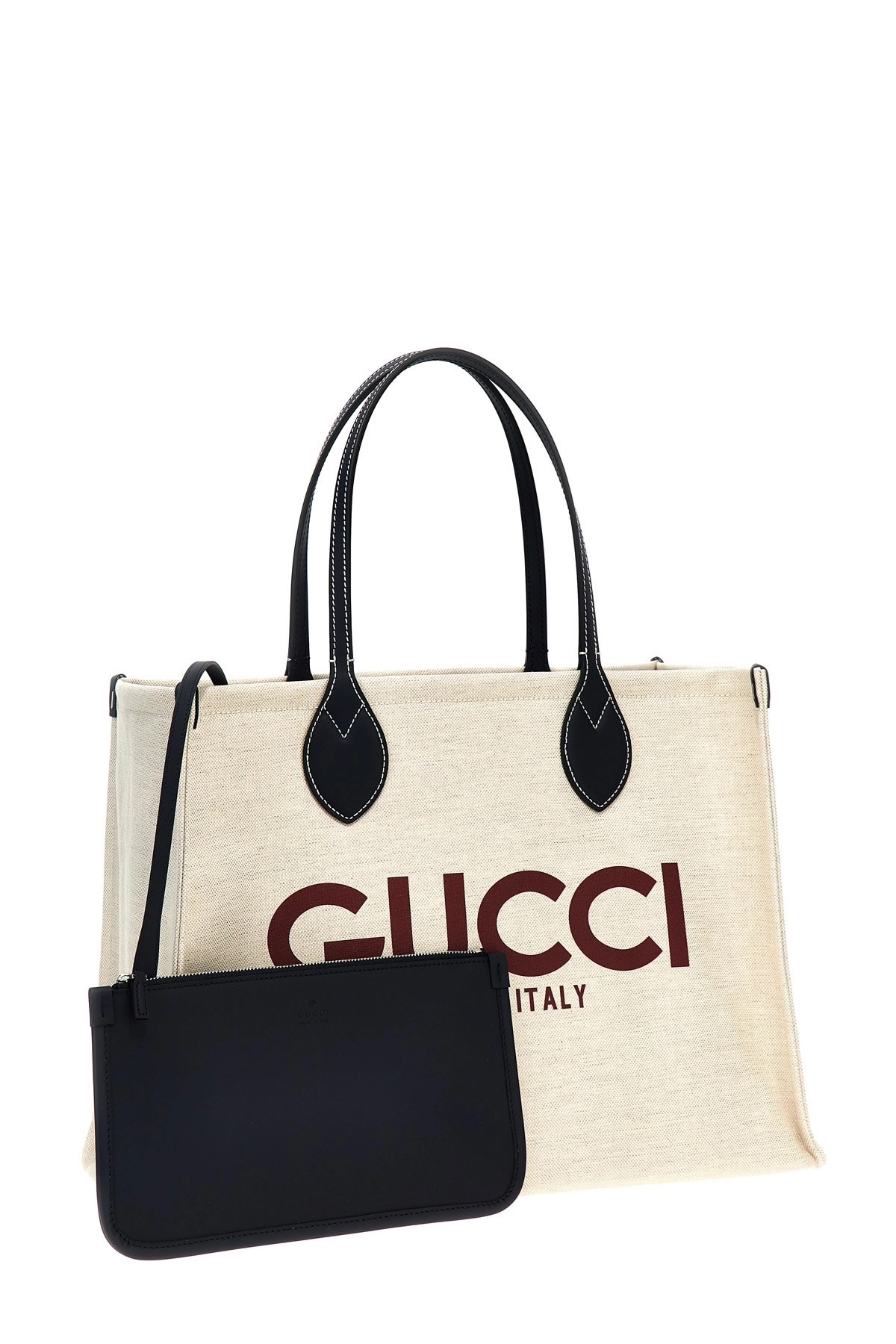Medium 'Gucci' shopping bag - 4