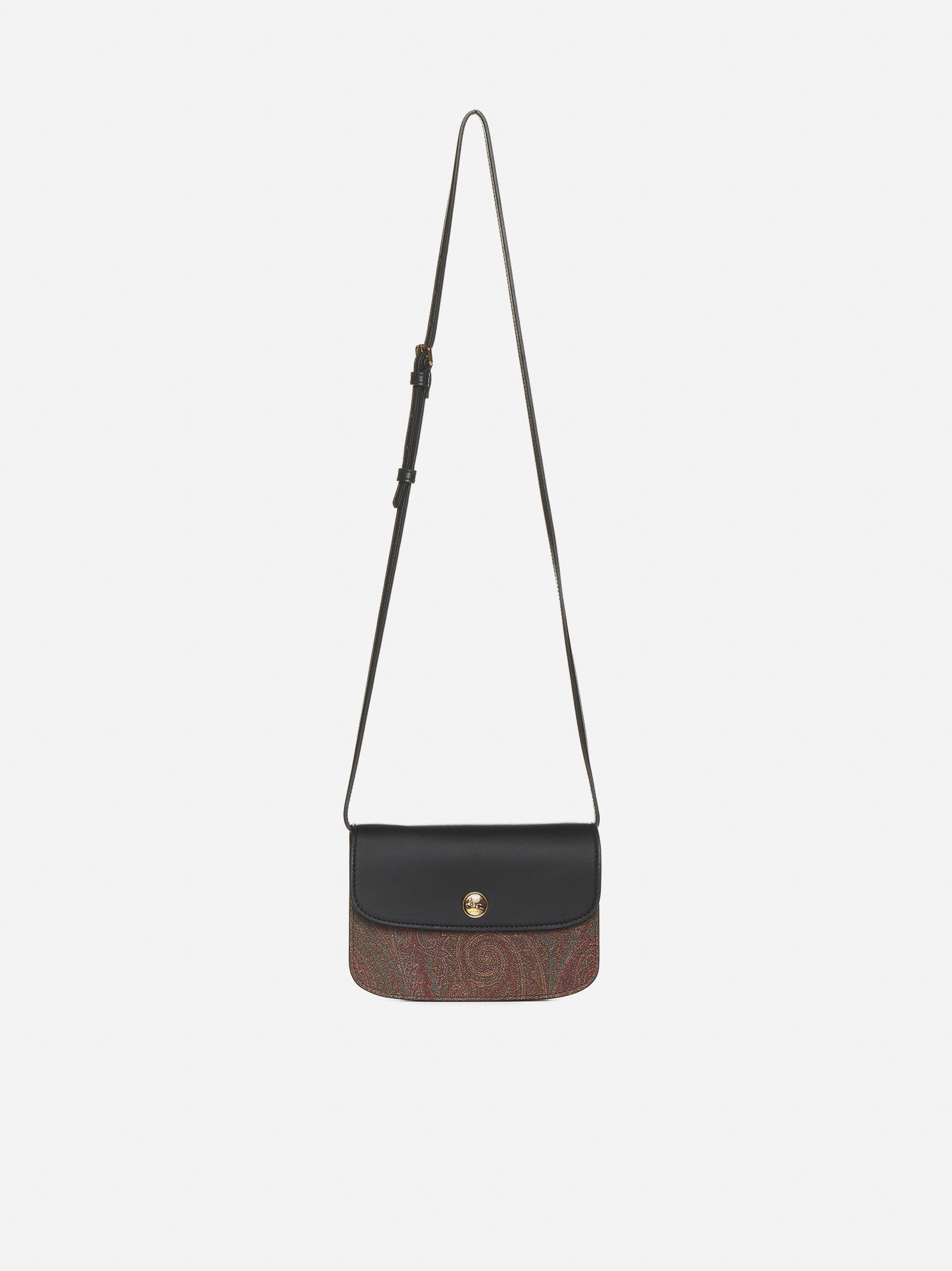 Essential canvas and leather mini bag - 1