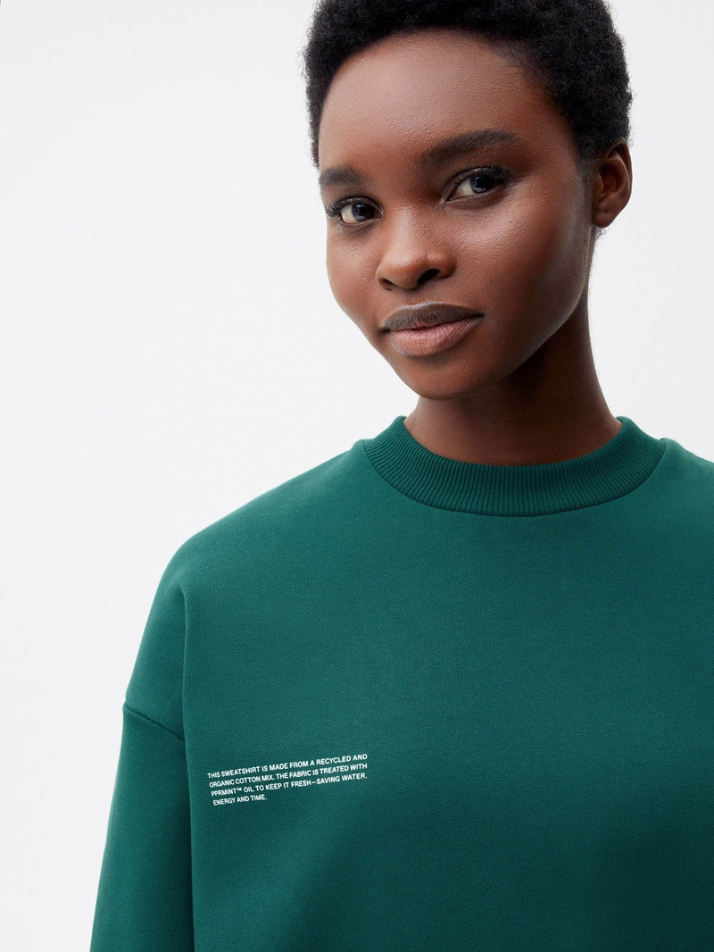 Womens 365 Heavyweight Sweatshirt - Foliage-Green 3