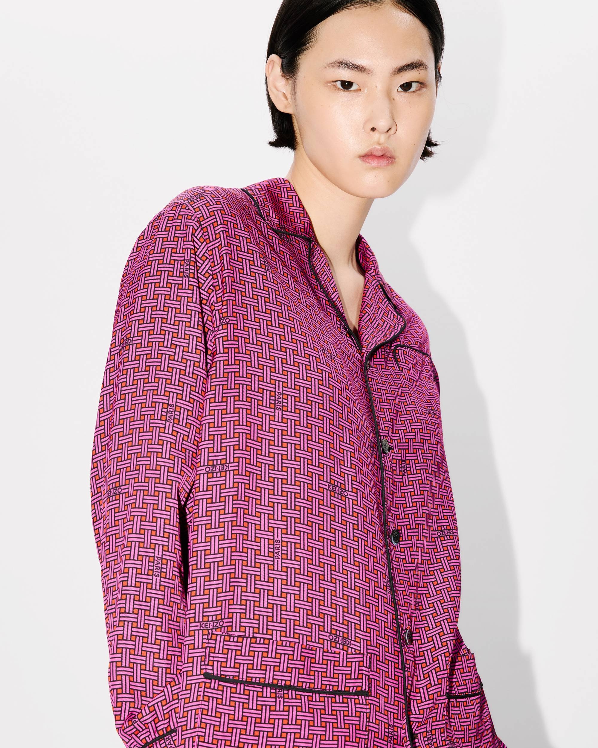 'KENZO Weave' oversized shirt - 6