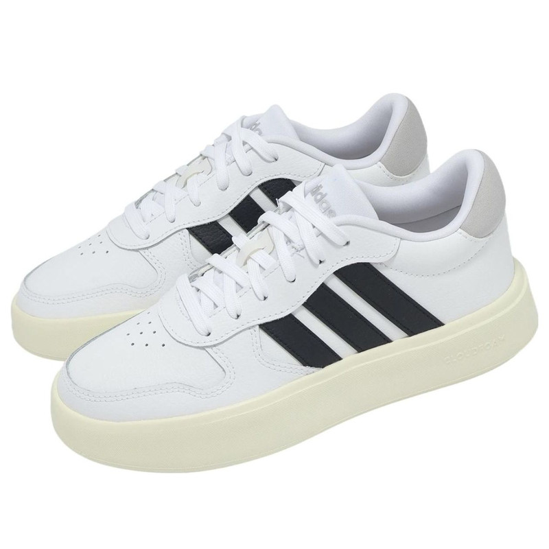 (WMNS) adidas Litecourt 'White Black' JI2162 3