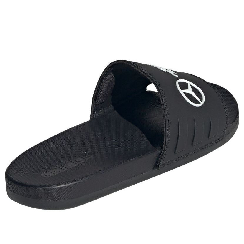 adidas x Mercedes AMG Adilette Slides 'Petronas Formula One Team Core Black' JR1070 - 4