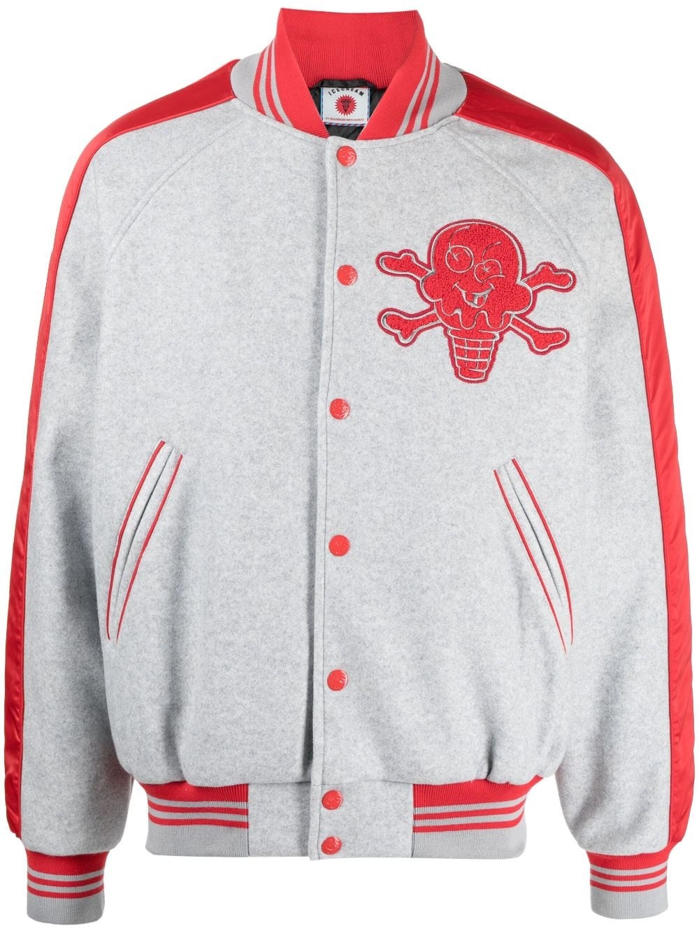 LOGO-EMBROIDERED BOMBER JACKET - 1