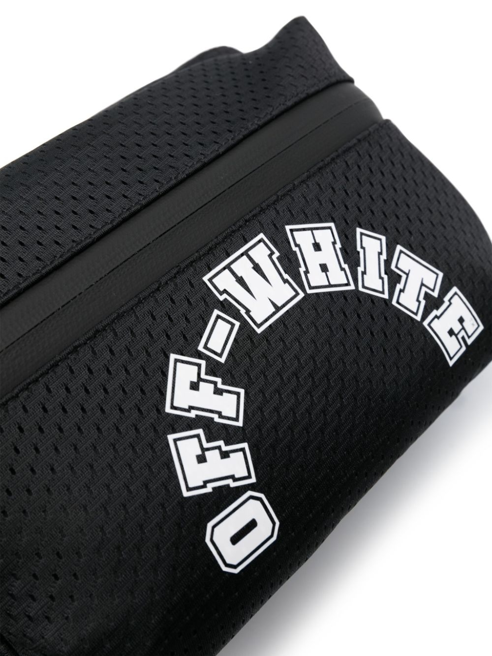 logo-print mesenger bag - 4