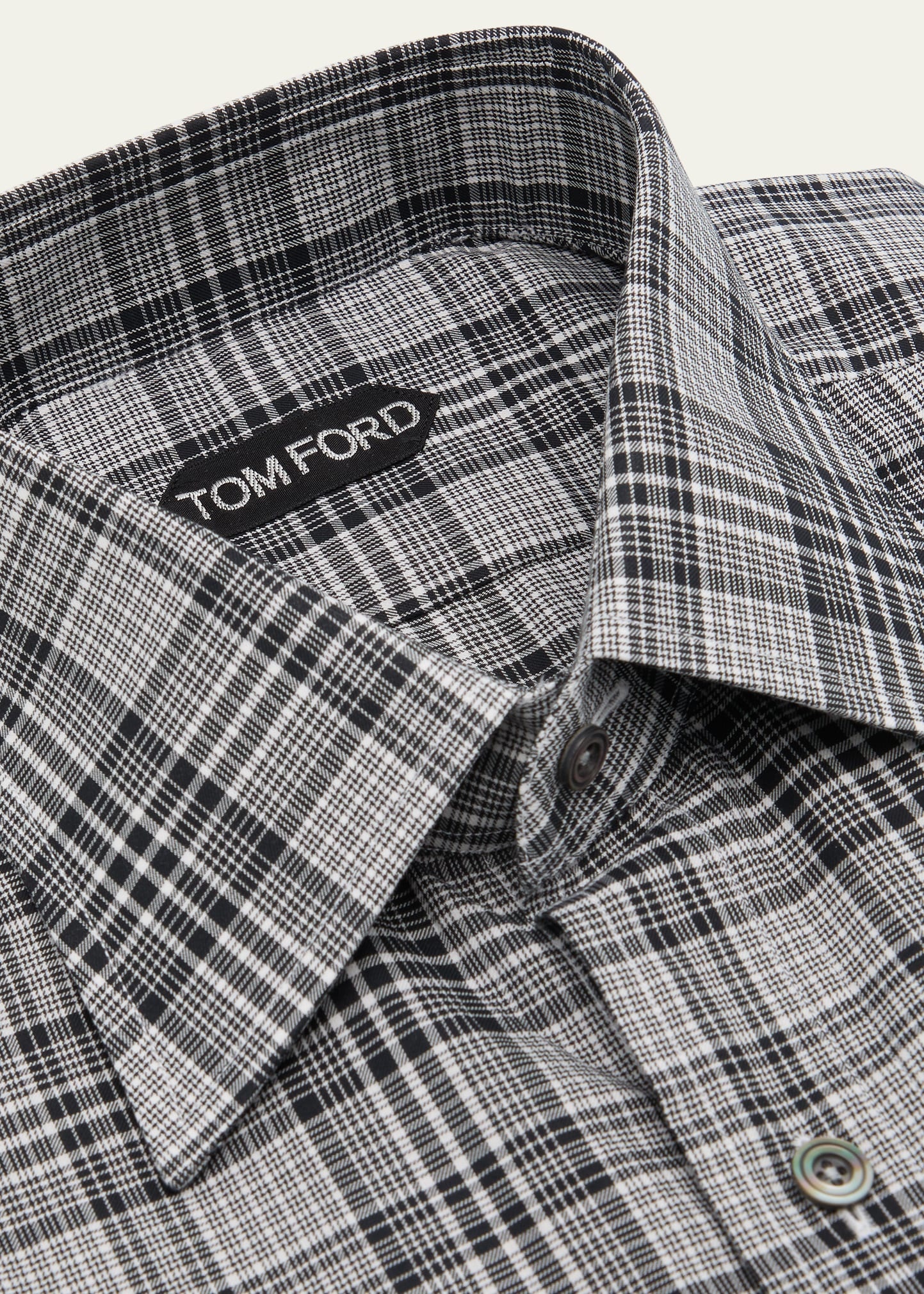 Men's Cotton Check Dress Shirt - 2