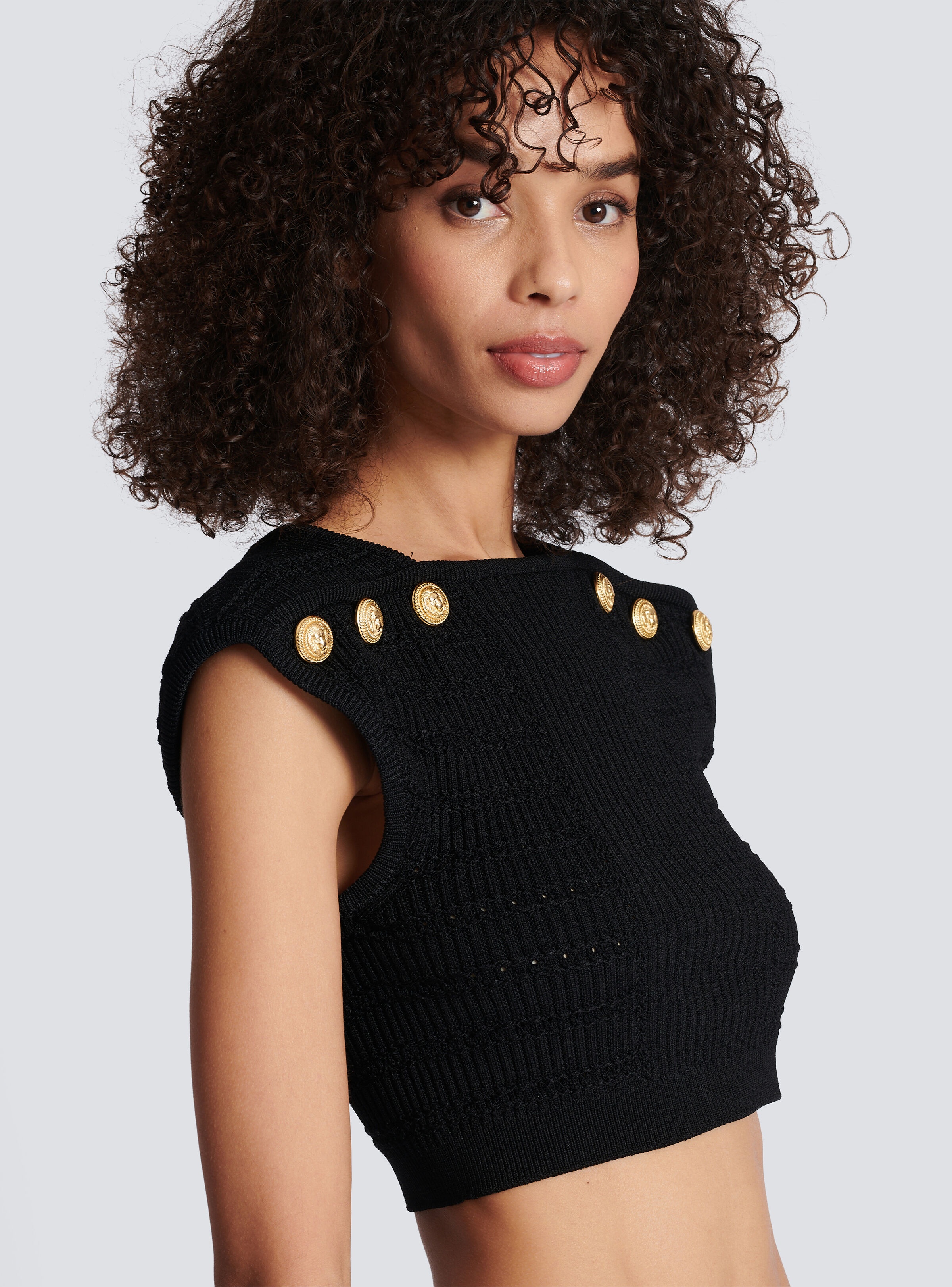Knit crop top - 6