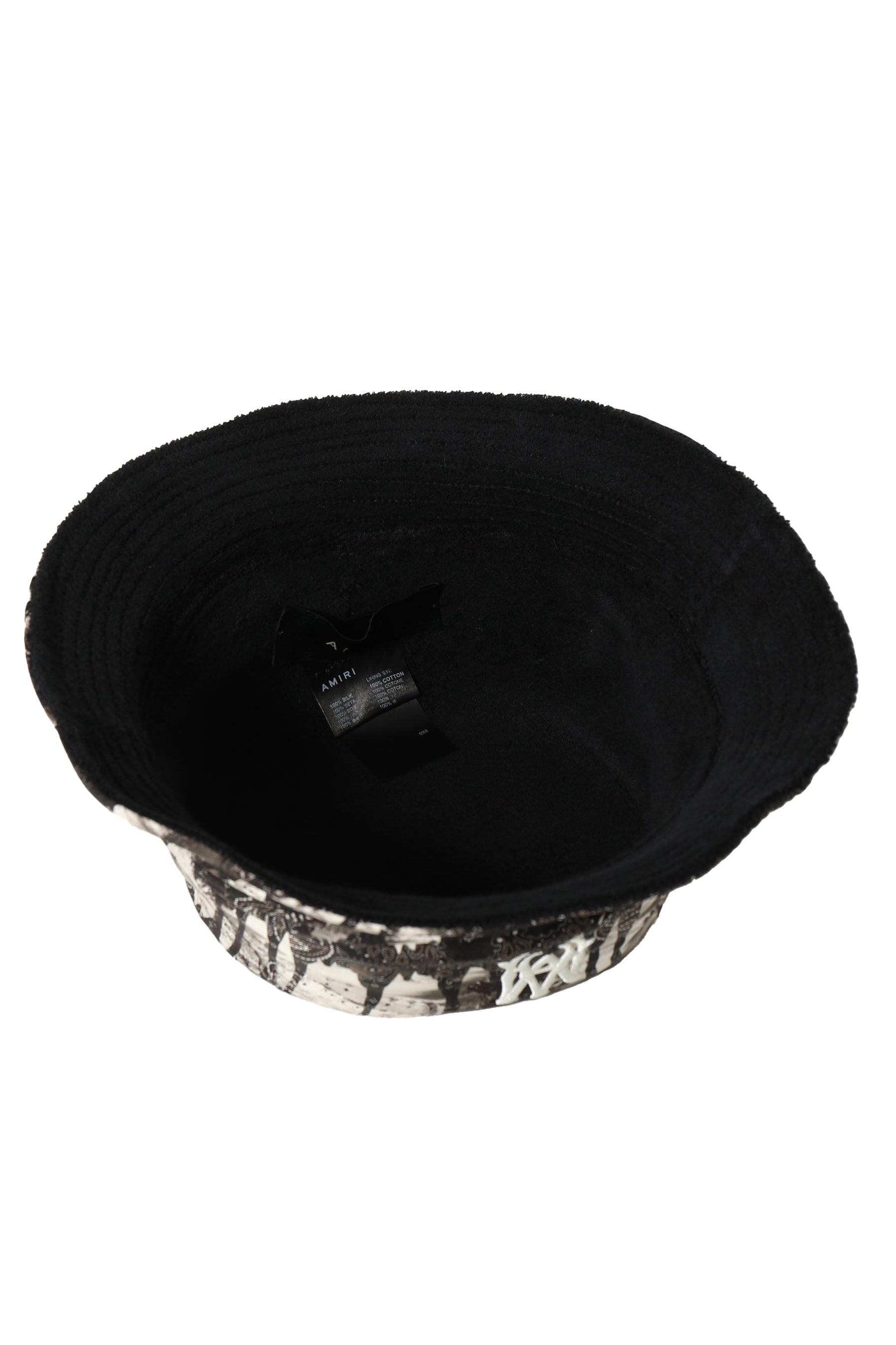 AMIRI BANDANA REVERSIBLE BUCKET HAT / BLK | nubiantokyo AMIRI BANDANA REVERSIBLE BUCKET HAT / BLK | nubiantokyo