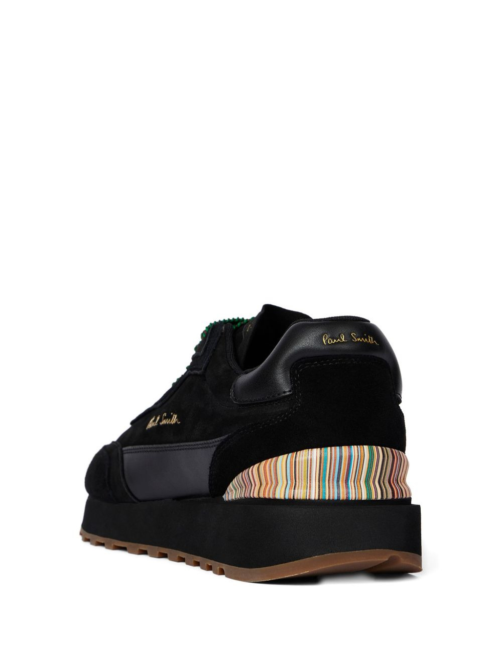 Aston striped heel sneakers - 3