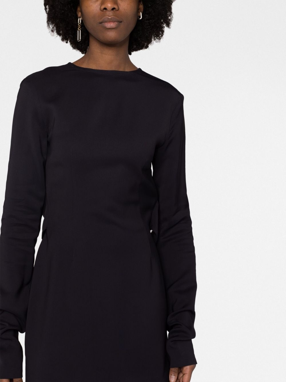 'Kicked Back' structured short dress - 5