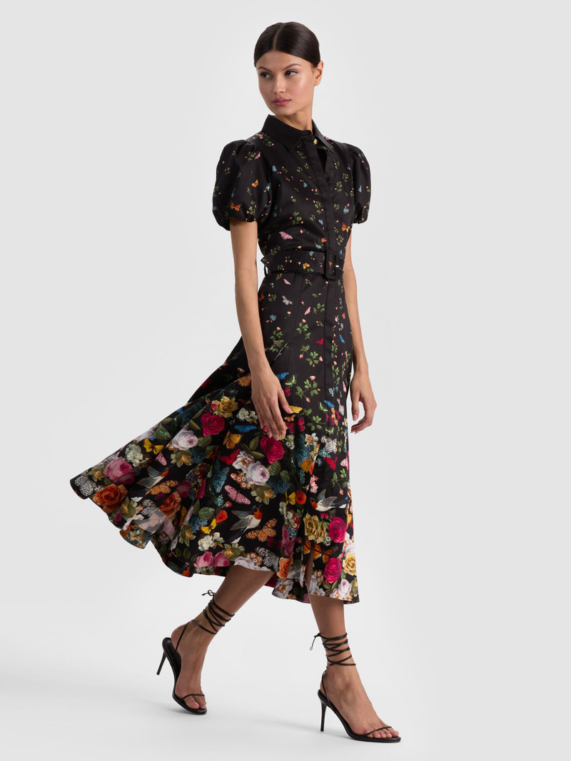 HENRIETTA BELTED MIDI DRESS 6