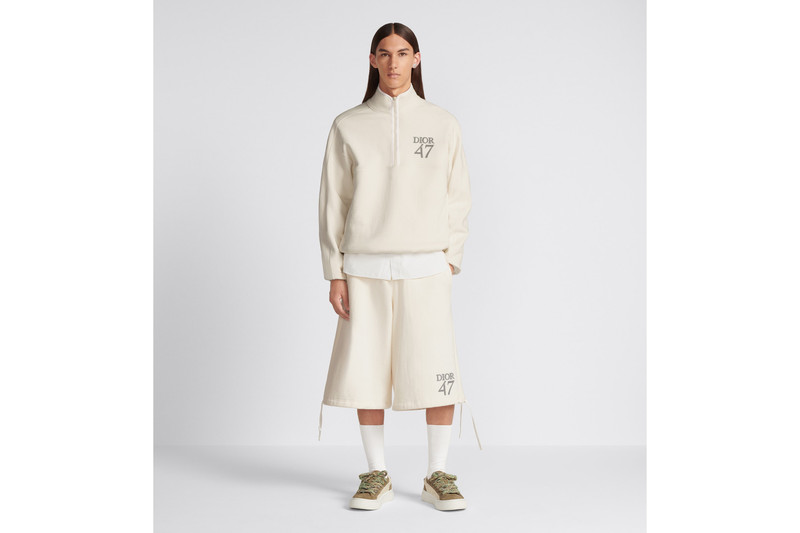 Regular-Fit Sweater with Stand Collar 7