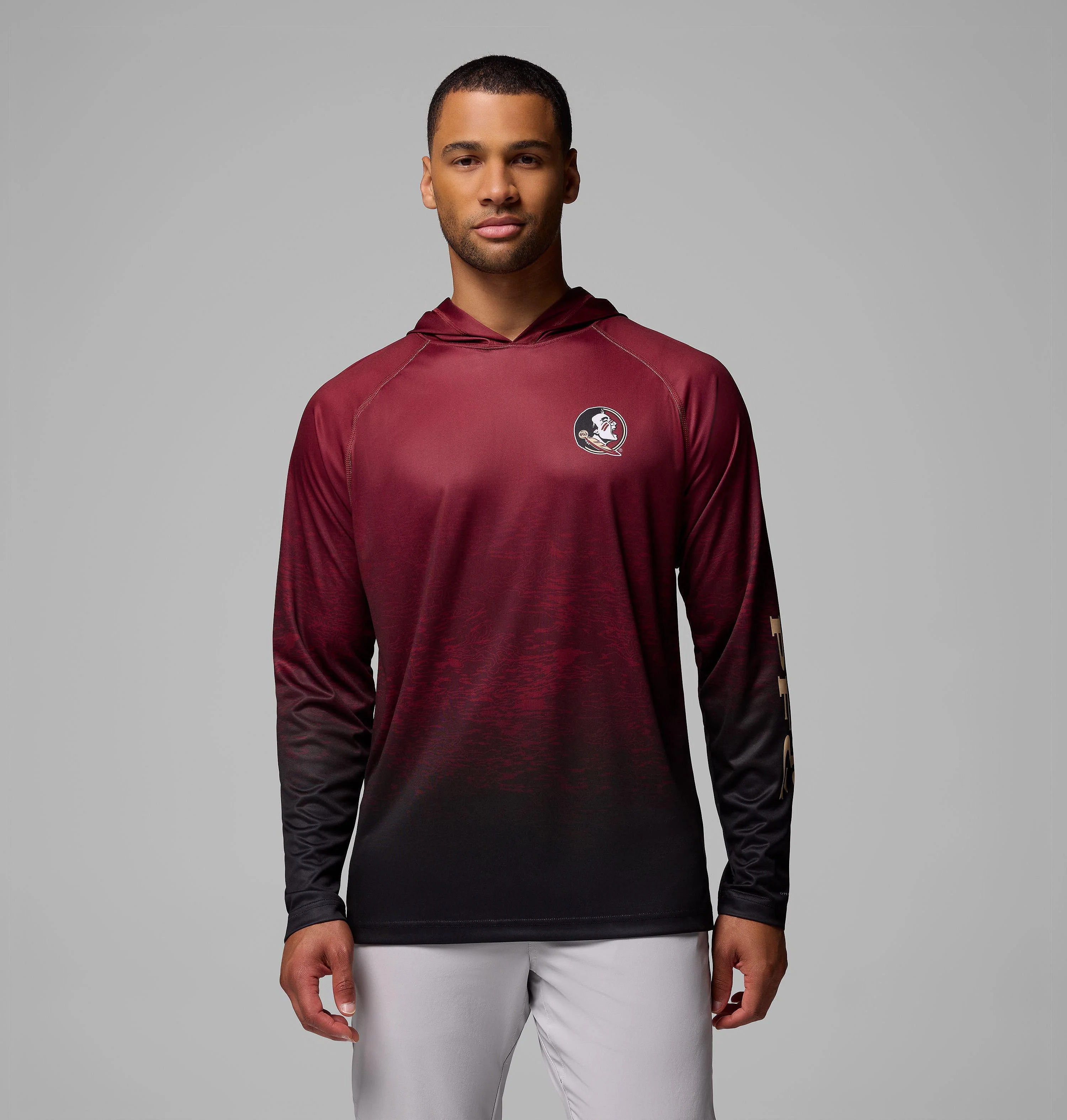 Men's Collegiate PFG Super Terminal Tackle Hoodie - Florida State - 1