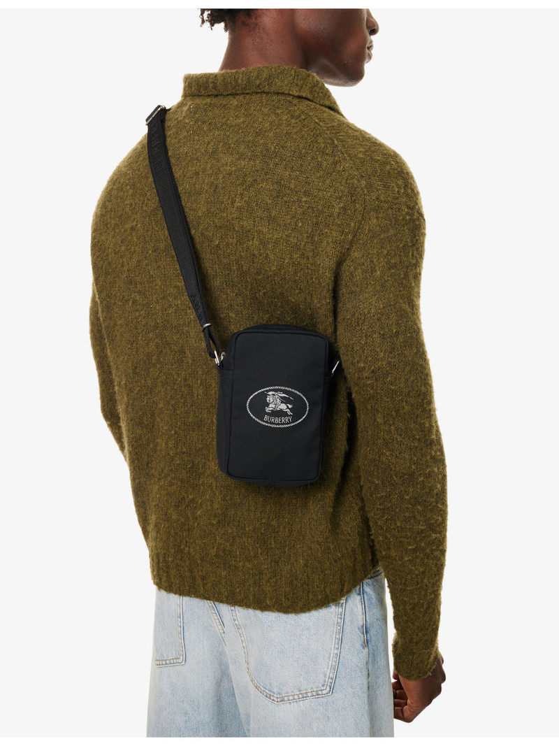 Burberry Orkney Vertical Woven Crossbody Bag outlook