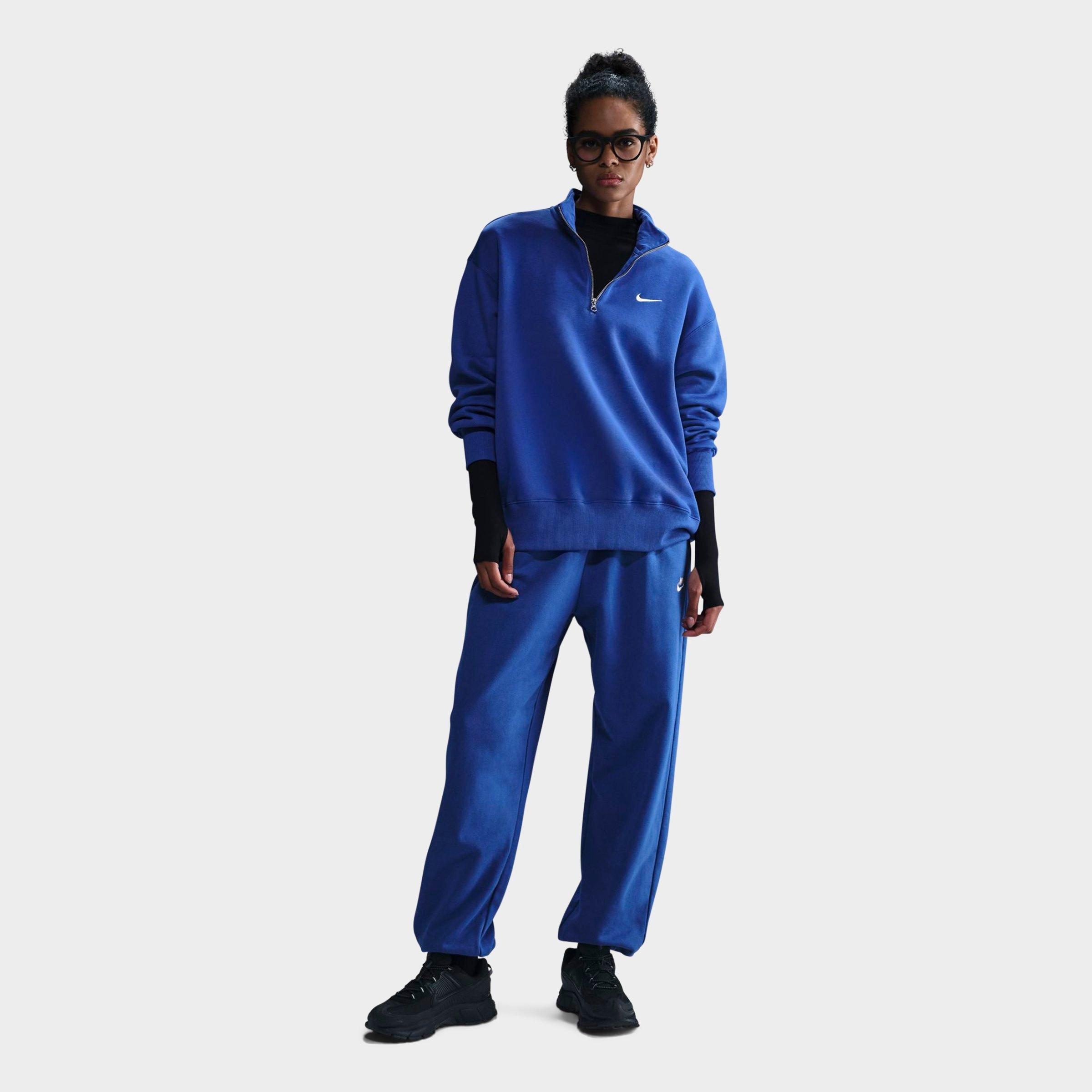 WOMEN'S NIKE SPORTSWEAR PHOENIX FLEECE OVERSIZED QUARTER-ZIP SWEATSHIRT - 1