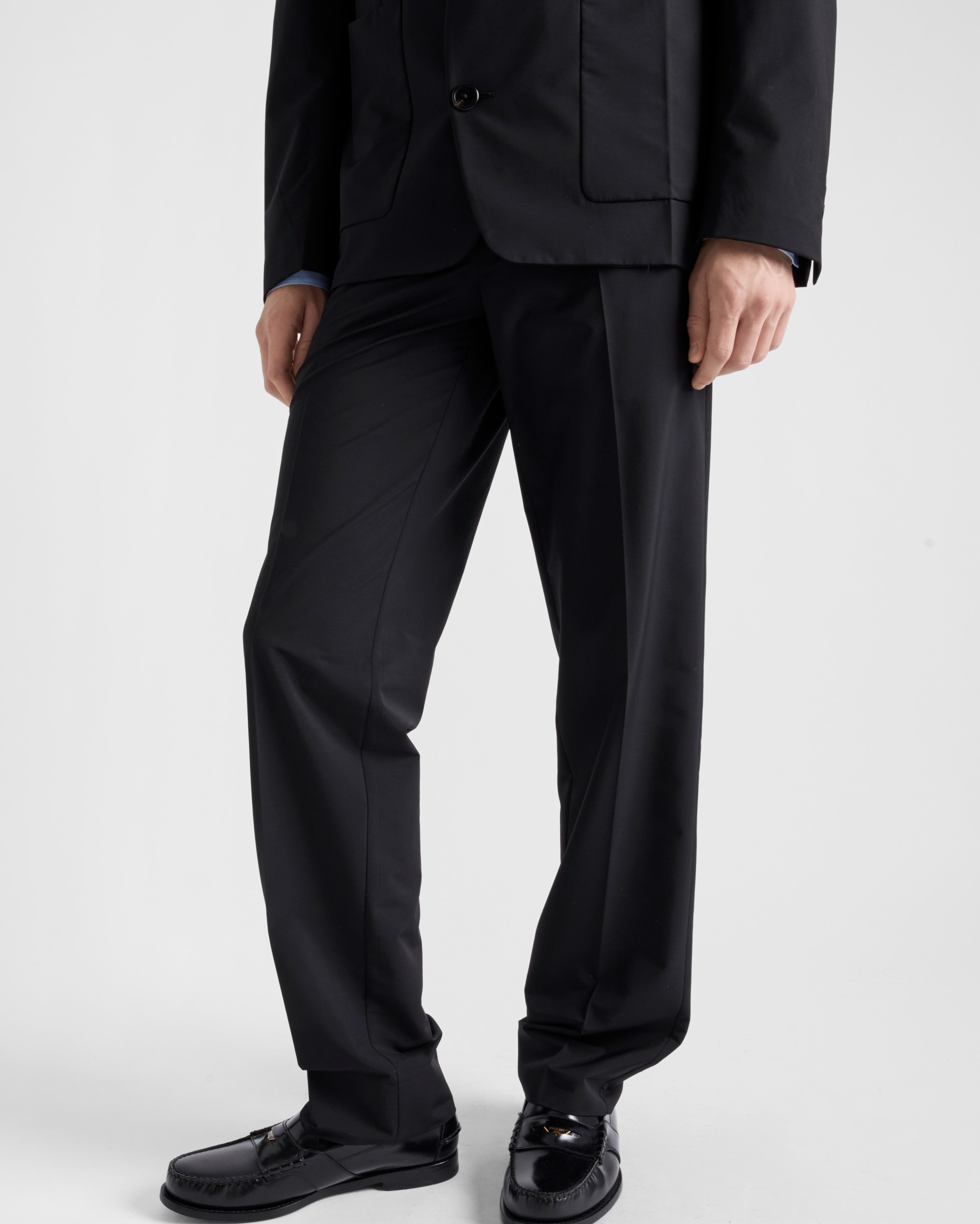 Wool blend pants - 3